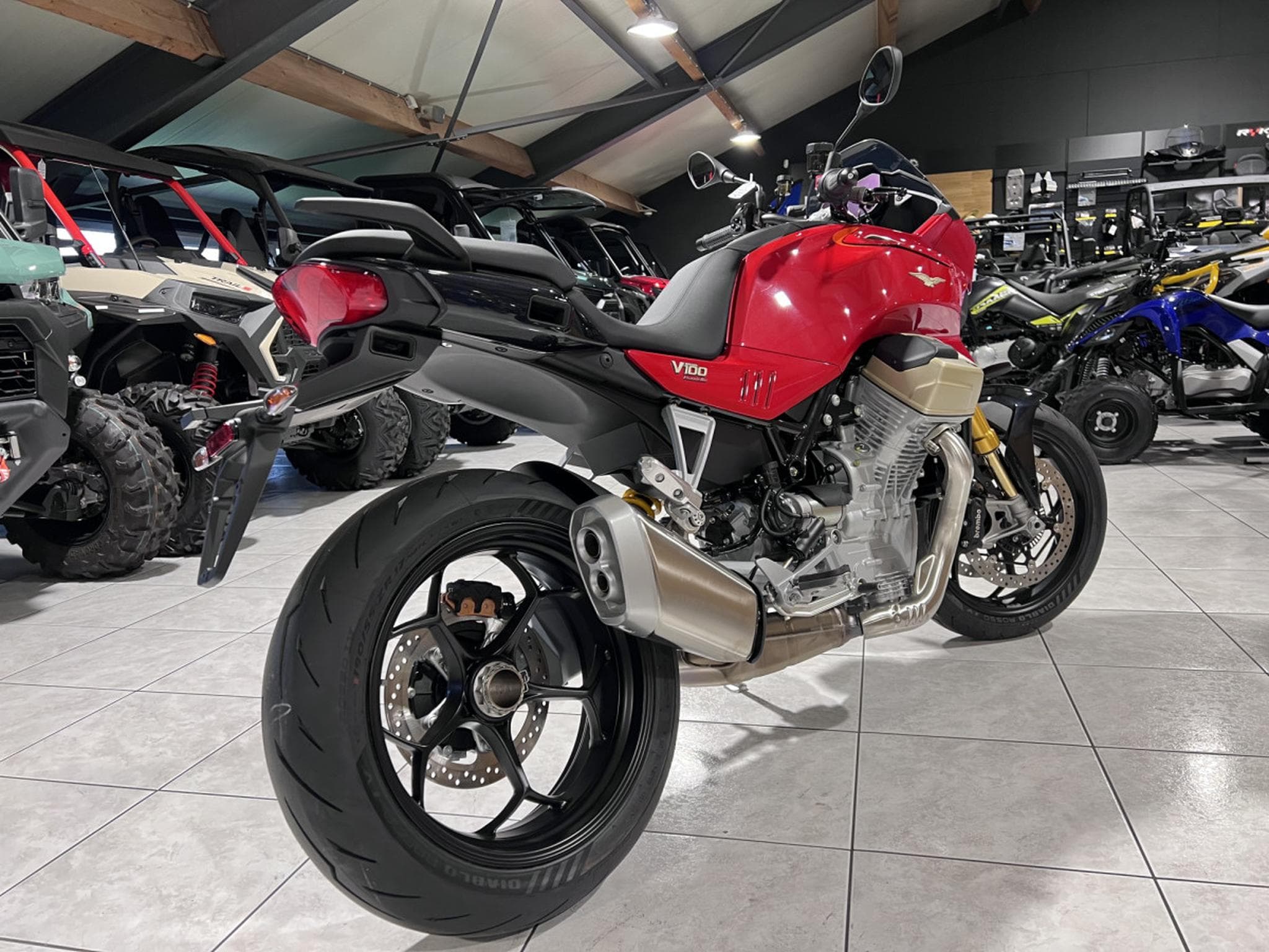 Moto Guzzi V100 S Mandello Wind Tunnel (2026) - Photo 3
