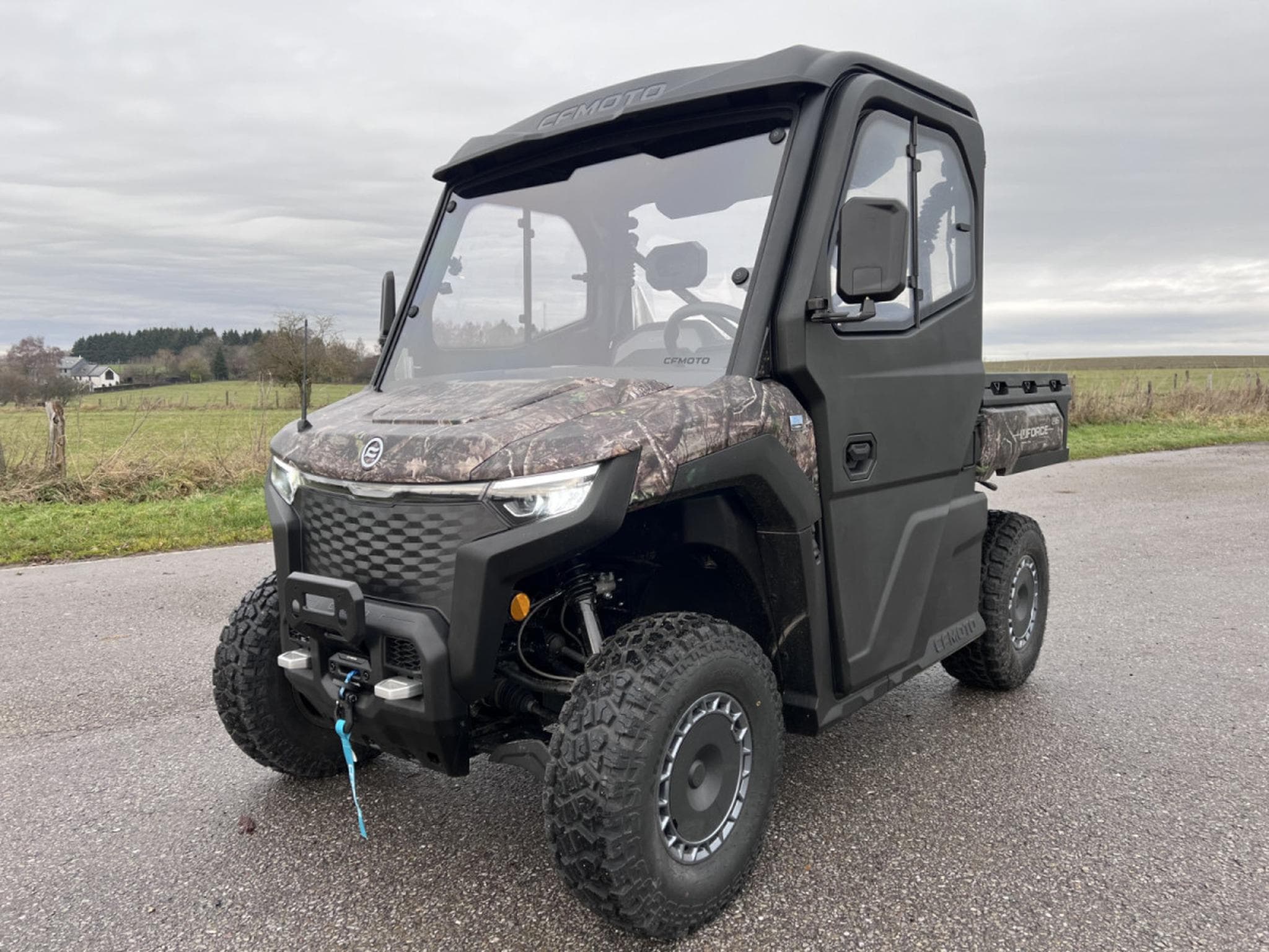 CF Moto EV UForce 600 Off Road L7 Full cabine glass  60 km/h autonomie + 100 Km (2026) - Photo 2