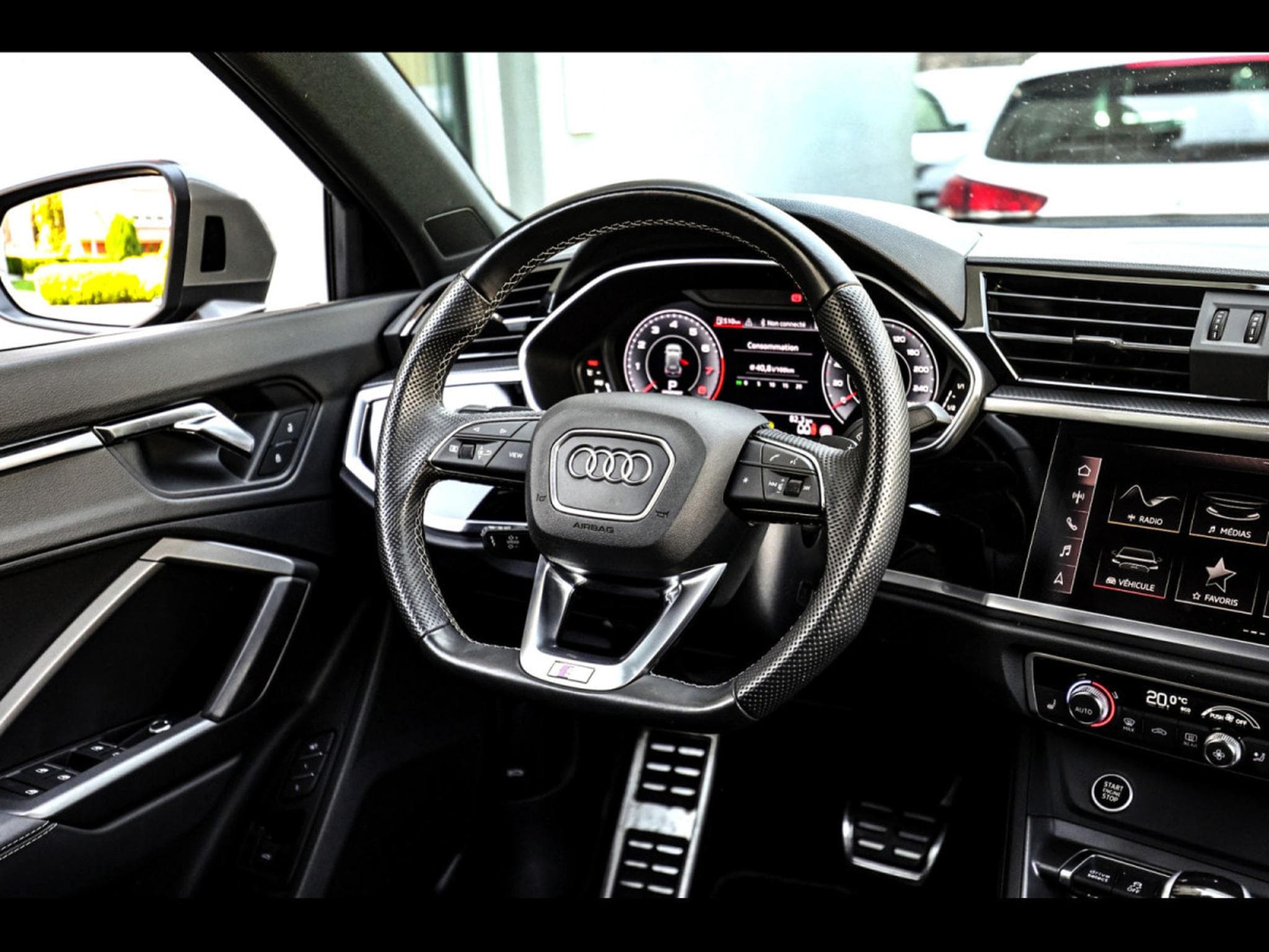 Audi Q3 45 2.0 TFSI (245 CH) QUATTRO S-TRONIC S-LINE - CHRONOS GREY (2021) - Photo 21