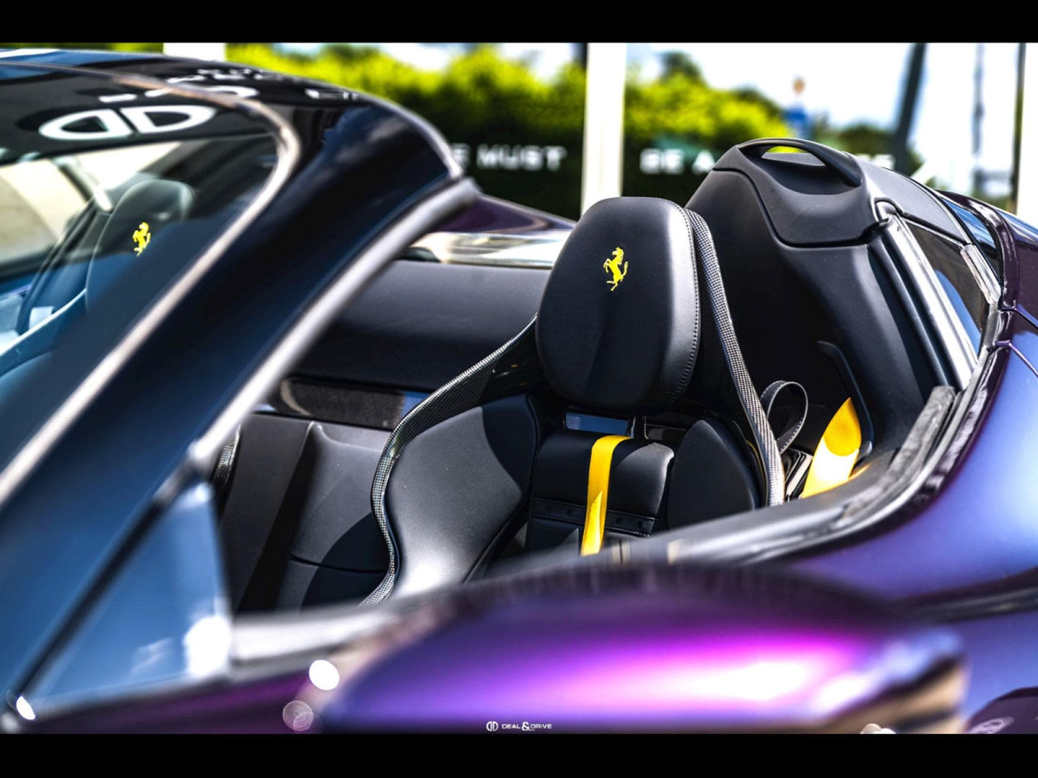 Ferrari SF90 ATELIER°WARRANTY 11/29°VIOLA HK°PPF°IMMAT.FR°RETROFIT (2024) - Photo 18