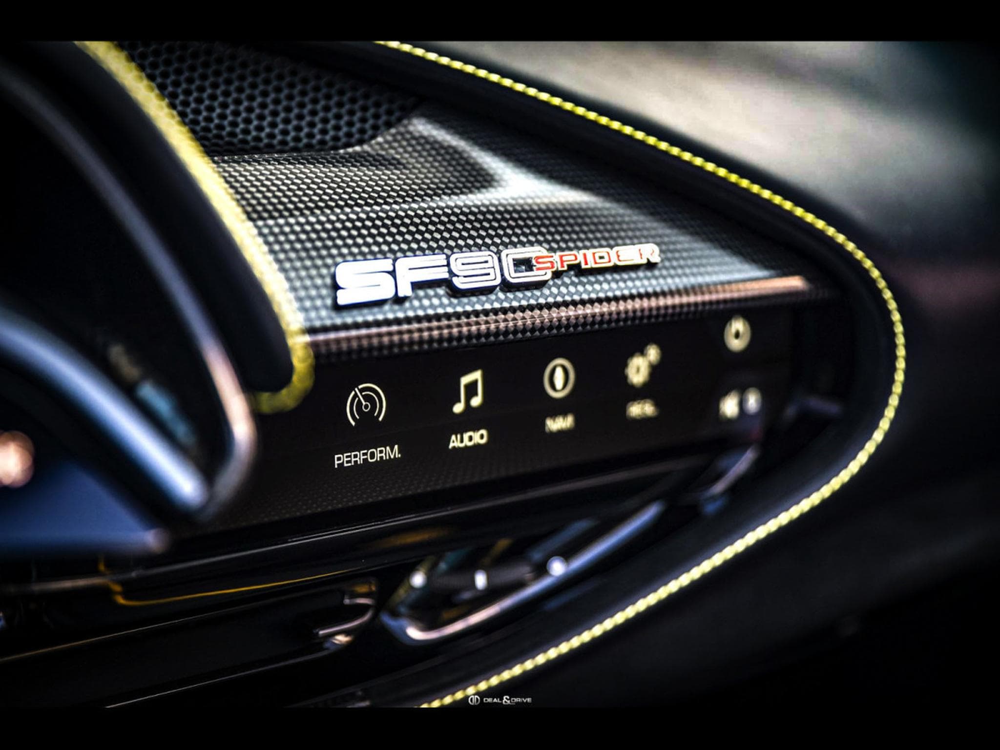 Ferrari SF90 ATELIER°WARRANTY 11/29°VIOLA HK°PPF°IMMAT.FR°RETROFIT (2024) - Photo 22
