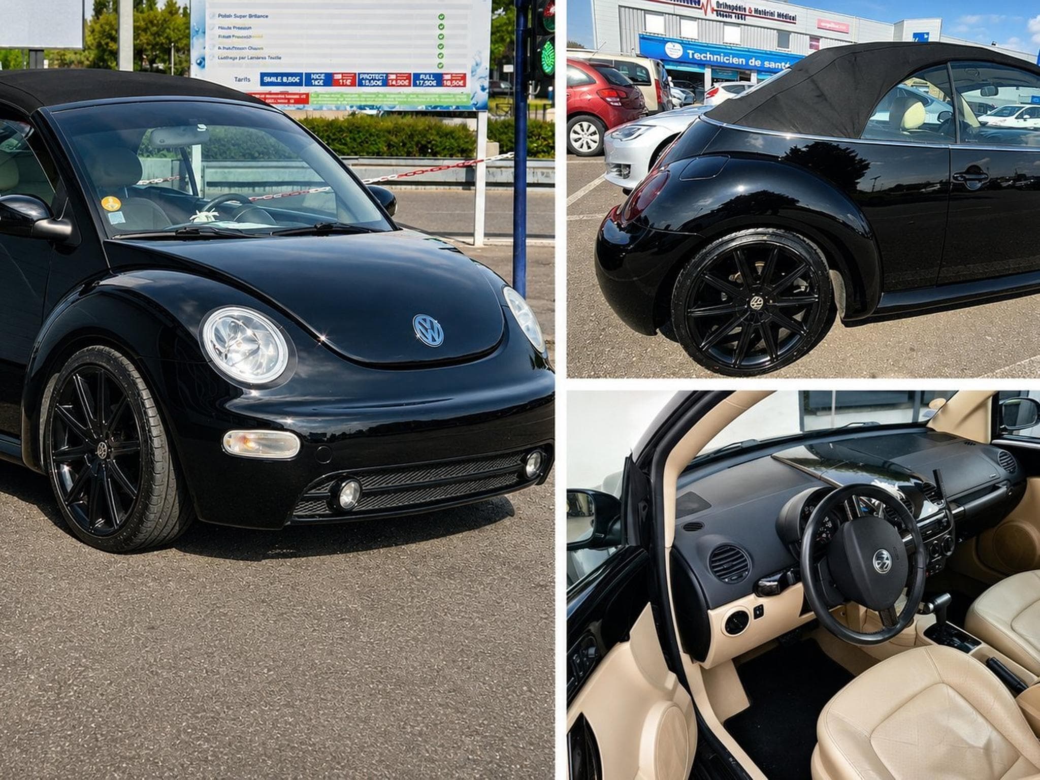 VW Beetle New beetle cabriolet BVA 2.0 115 Carrat (2004) - Photo 1