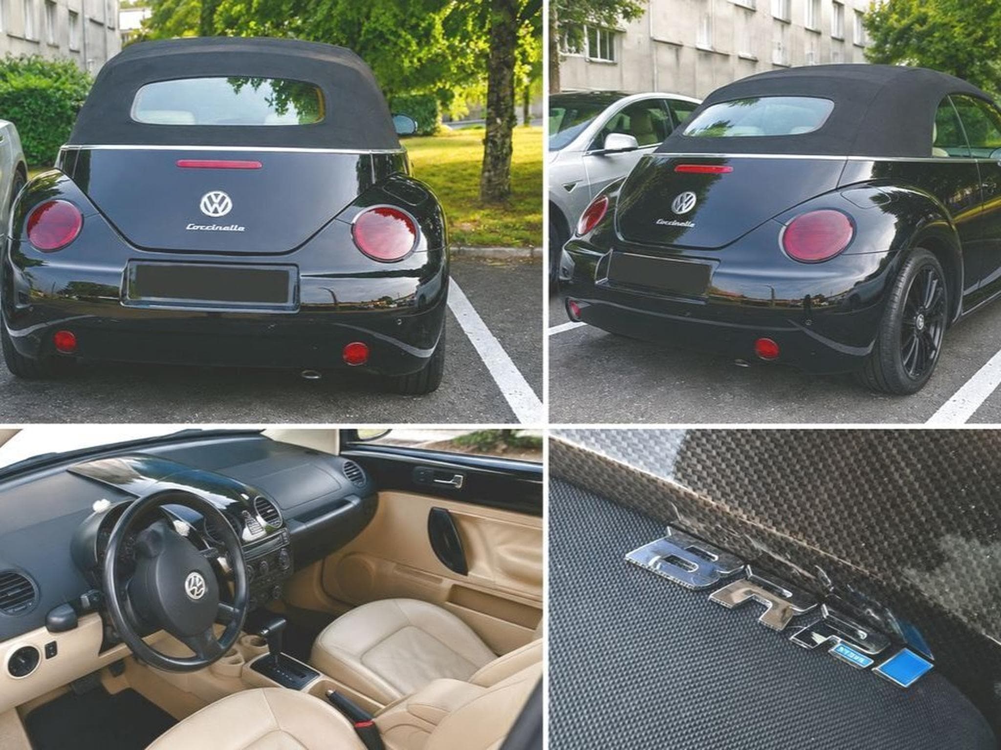 VW Beetle New beetle cabriolet BVA 2.0 115 Carrat (2004) - Photo 3