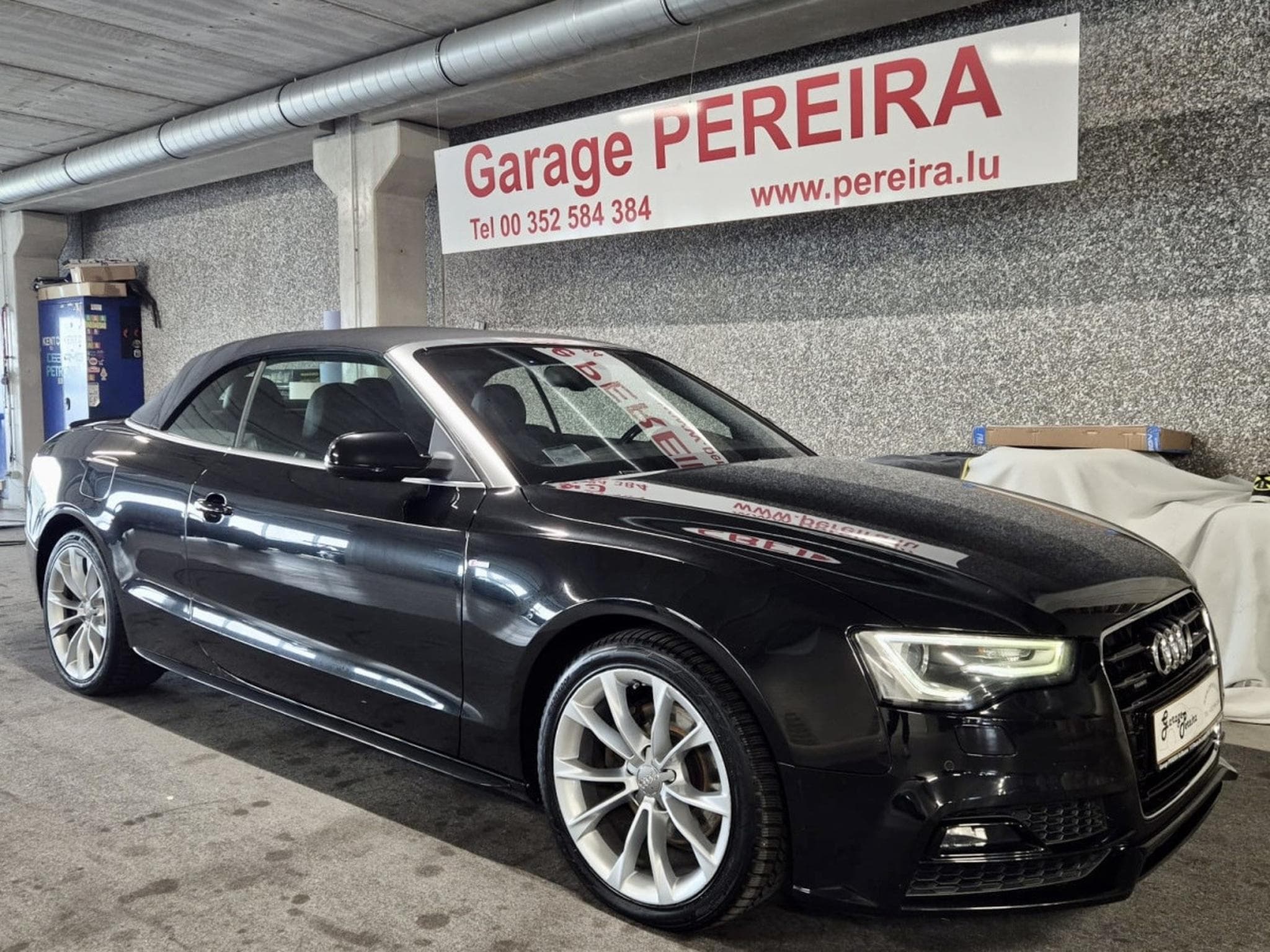 Audi A5 CABRIO 2.0 TDI 190 QUATTRO 3X S-LINE FACELIFT CUIR NAVI (2016) - Photo 2