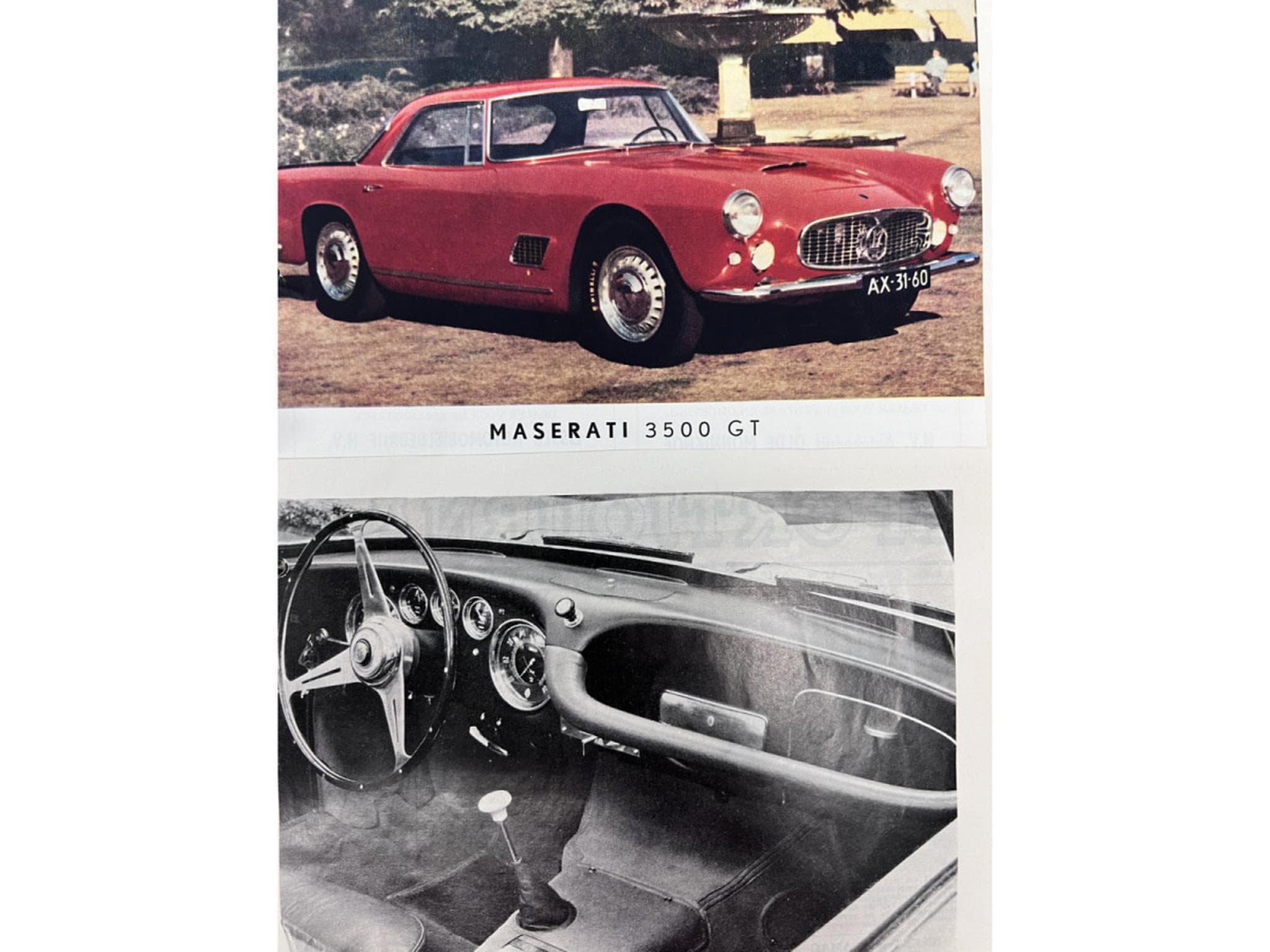 Maserati 3500 GT Touring Superleggera Matching and NEW make offer (1959) - Photo 16