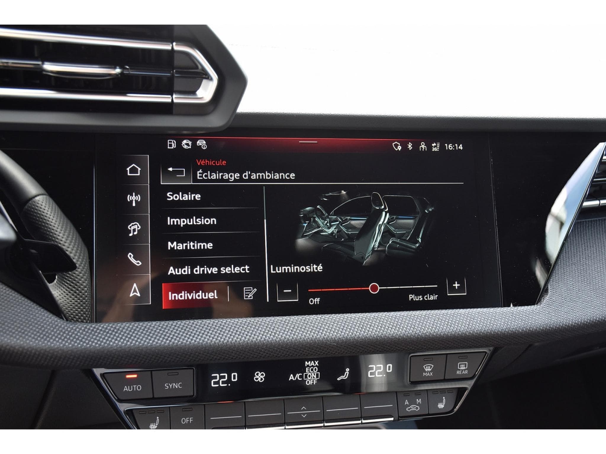 Audi S3 Sportback 2.0 TFSI Quattro S-Tronic ACC CAM NEUVE (2026) - Photo 14
