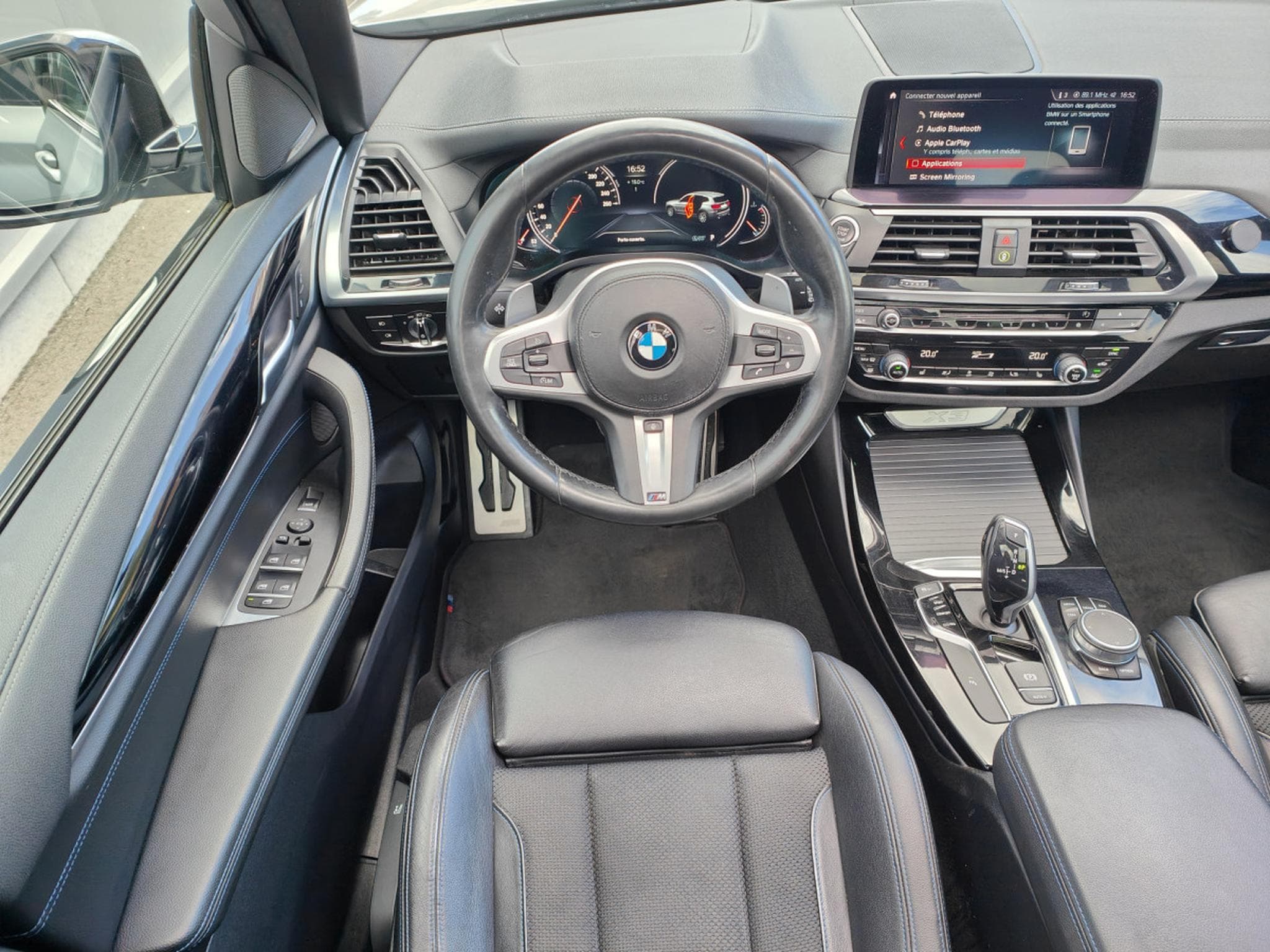 BMW X3 SDRIVE 18D PACK M CARPLAY CAMERA TOIT PANO OUVRANT SIEGES ET (2020) - Photo 15