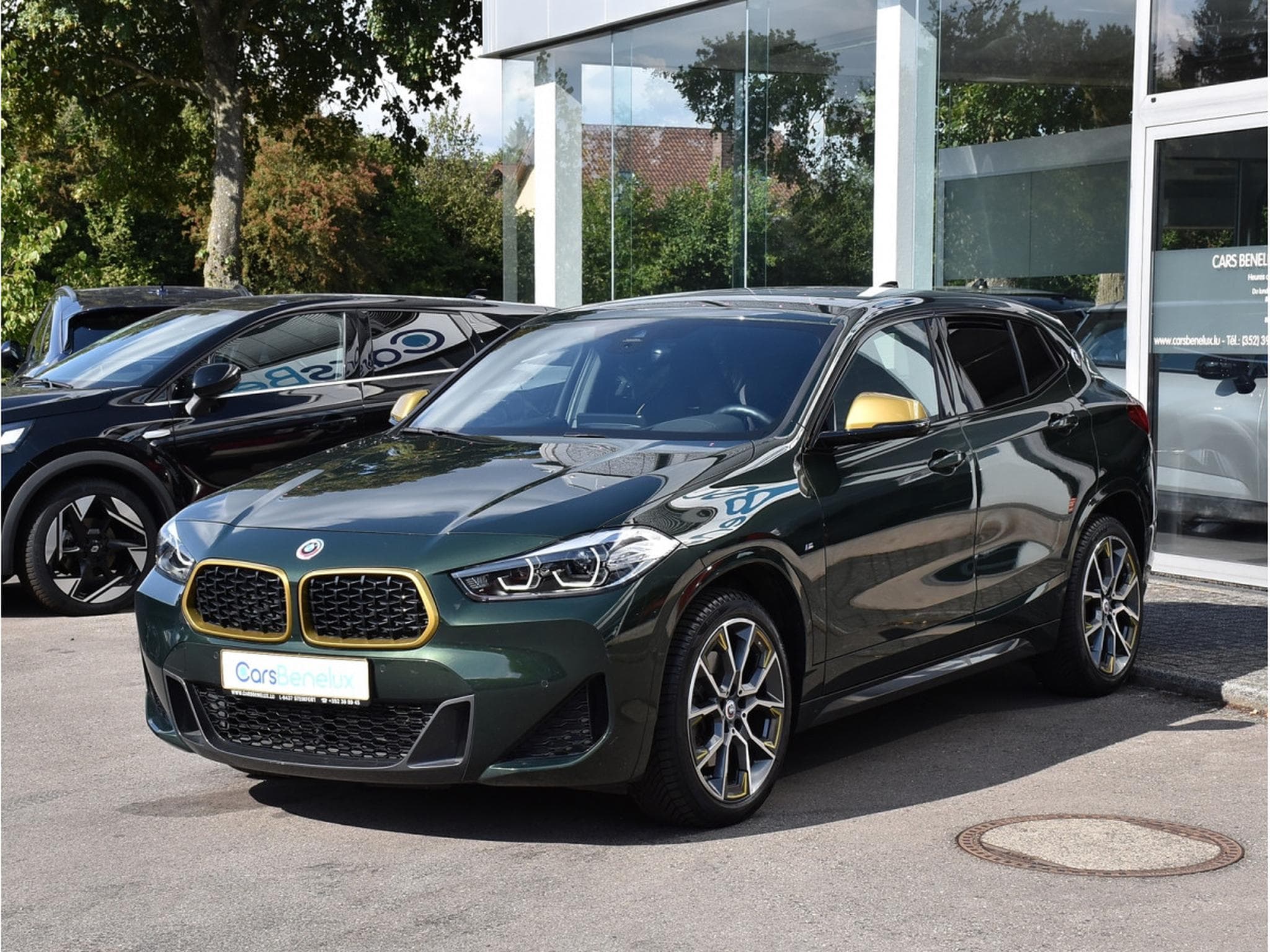 BMW X2 2.0dA sDrive "M" Sport Goldplay Edition CUIR HUD CAM 1° MAIN (2023) - Photo 2