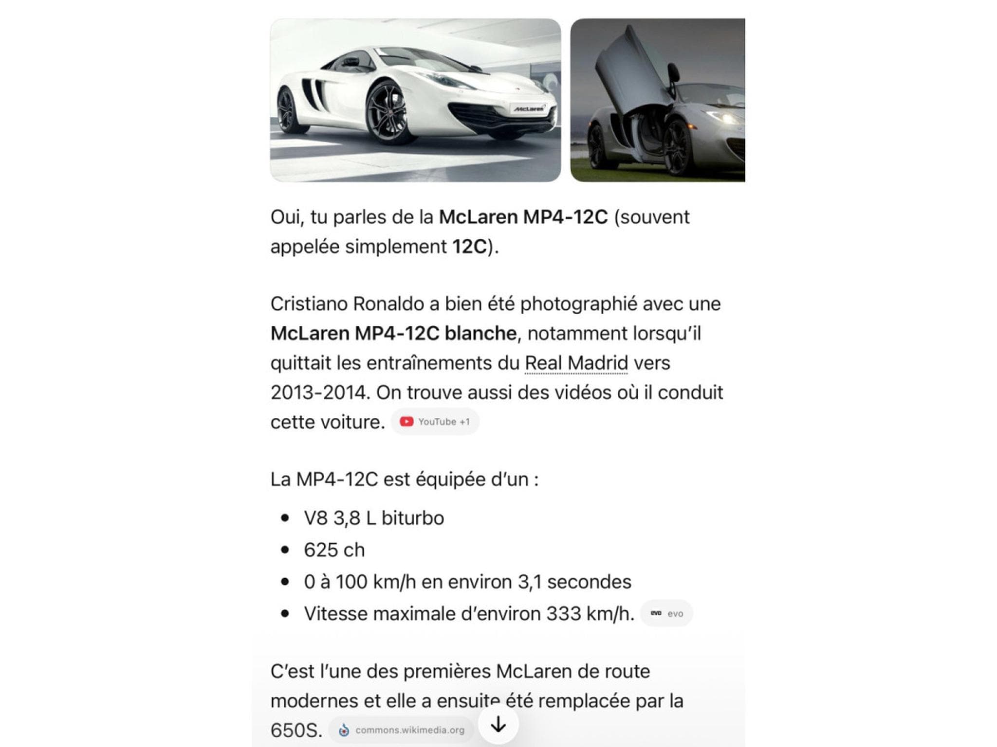 McLaren MP4-12C MP4-12C Carbon EX VIP CRISTIANO RONALDO (2012) - Photo 8