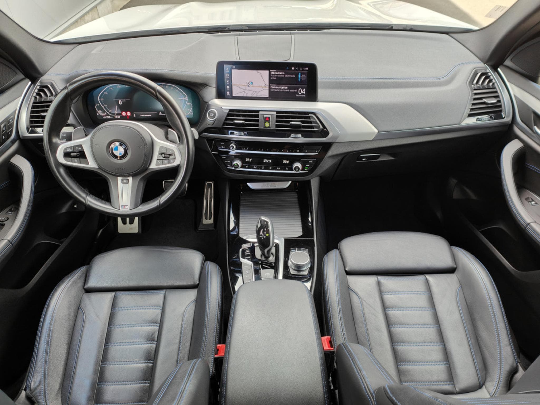 BMW X3 X3 XDRIVE30e PACK M CARPLAY CAMERA 360 CUIR (2021) - Photo 11
