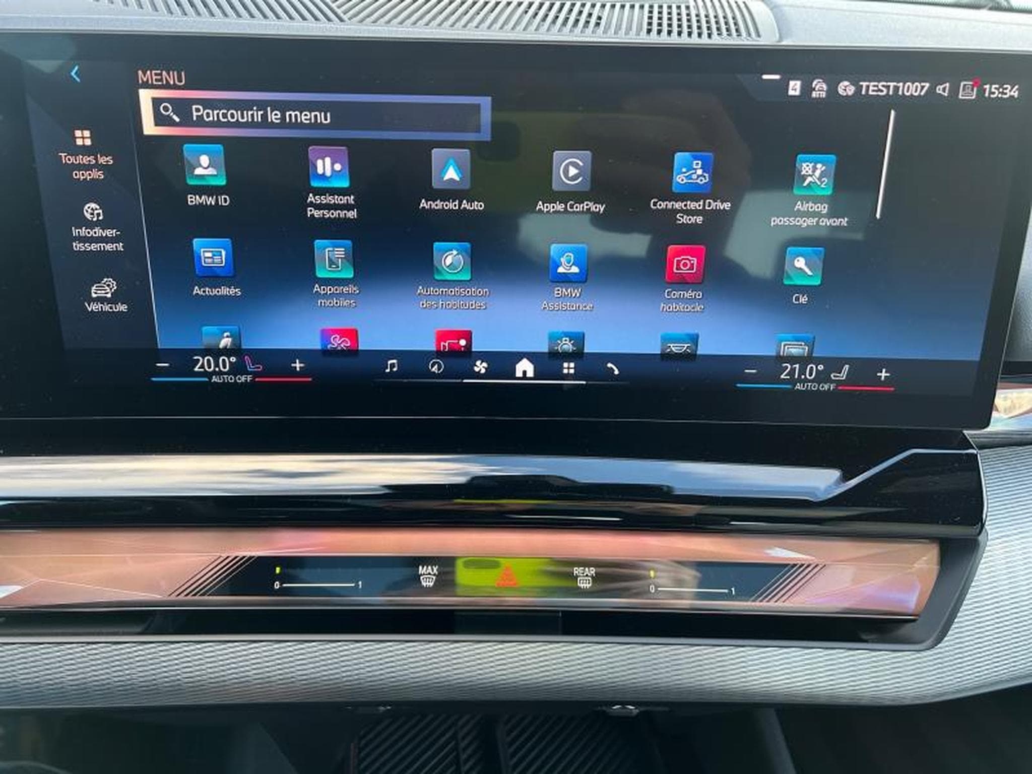 BMW Série 5 550e xDrive Berline Kit M Sport (2024) - Photo 13