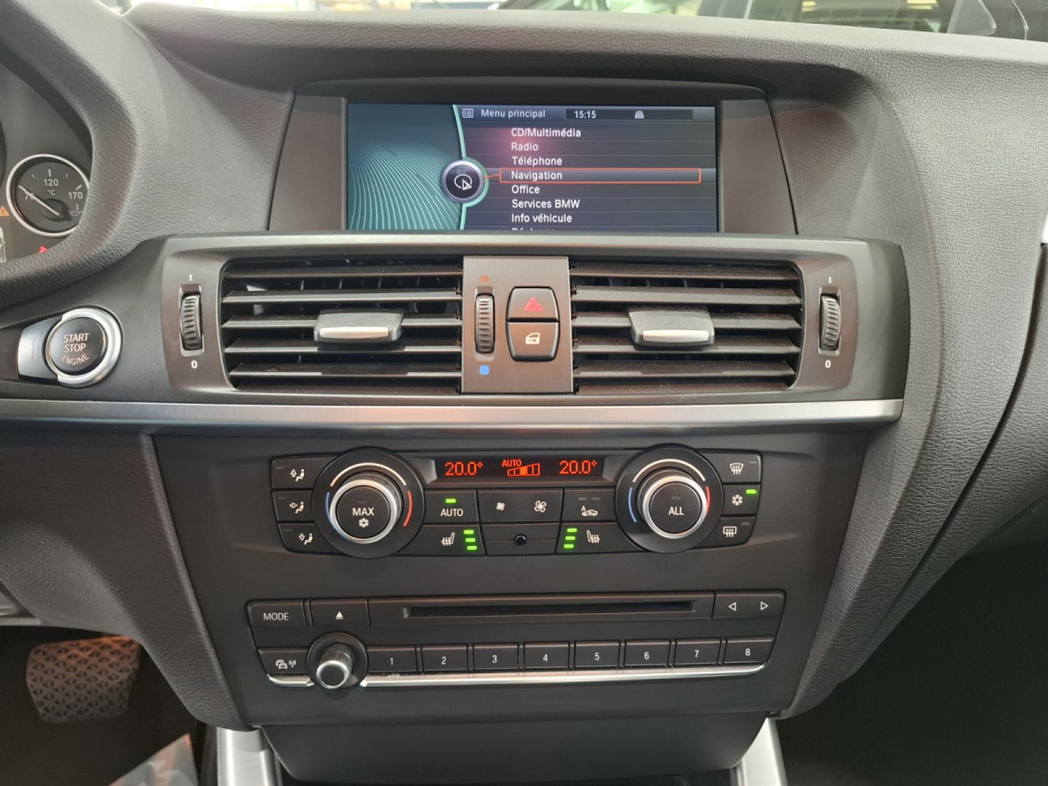 BMW X3 XDRIVE 28i Pack M, CUIR, NAVI, PANORAMA, 4*4, BLUETOOTH, ALU (2012) - Foto 9