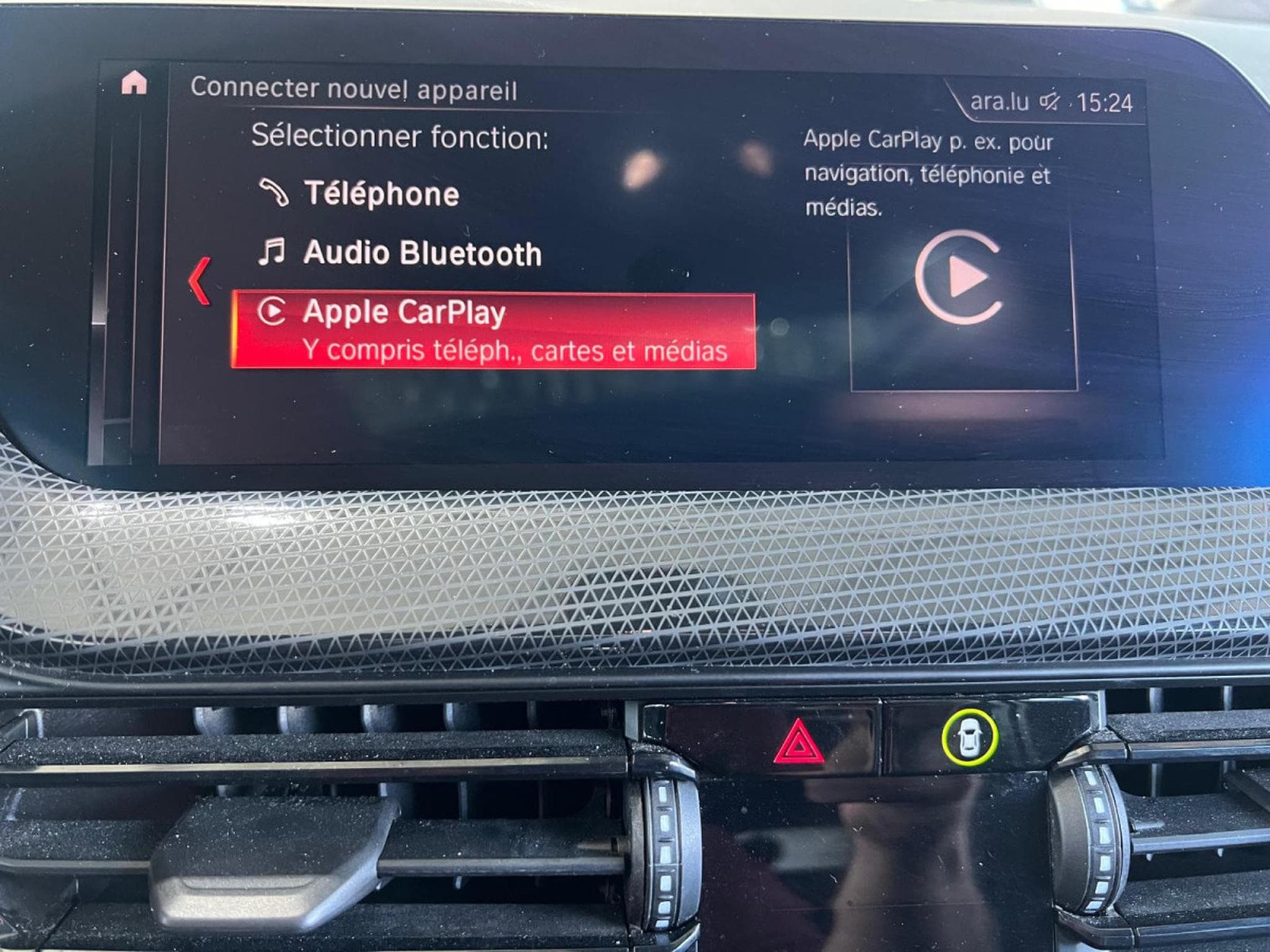 BMW 118 DA 150 SPORT LINE, CUIR, PANORAMIQUE, LED, ALU17'', CARPLAY, (2020) - Foto 11