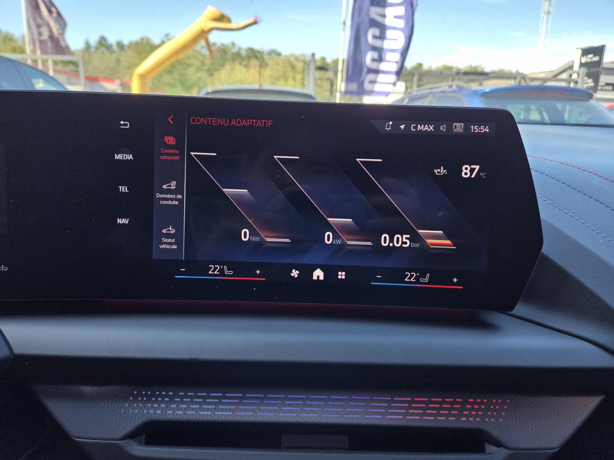 BMW 120 i M SPORT AUTO. 156cv thermique + 14cv elect. (2025) - Photo 18