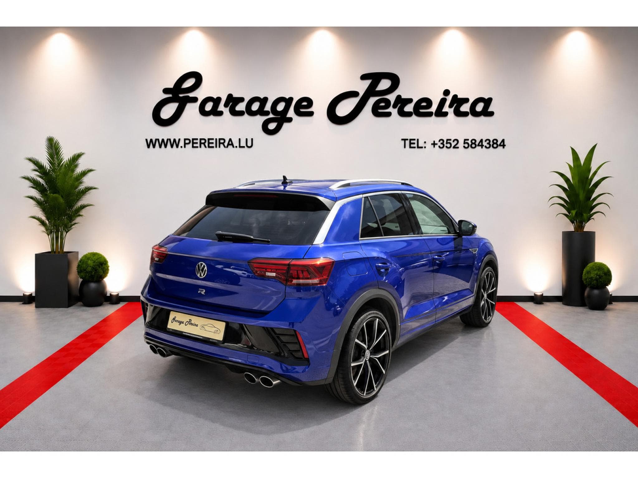 VW T-Roc T-Roc R 300 cv 4x4 Dsg Gps Cuir 1 main (2022) - Photo 2
