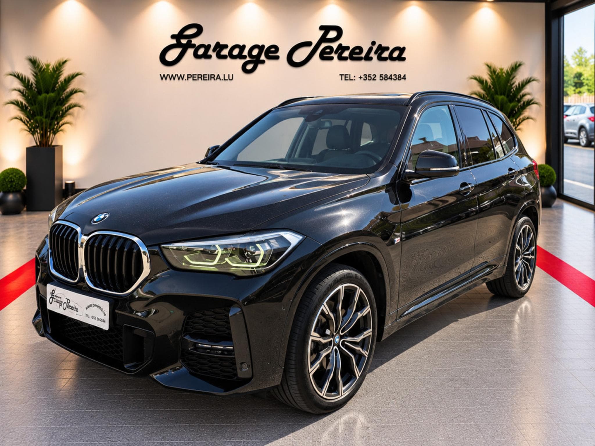 BMW X1 X1 2.0D 190Cv 4x4 Pack M Pano Cuir Gps 1 Main (2019) - Foto 2