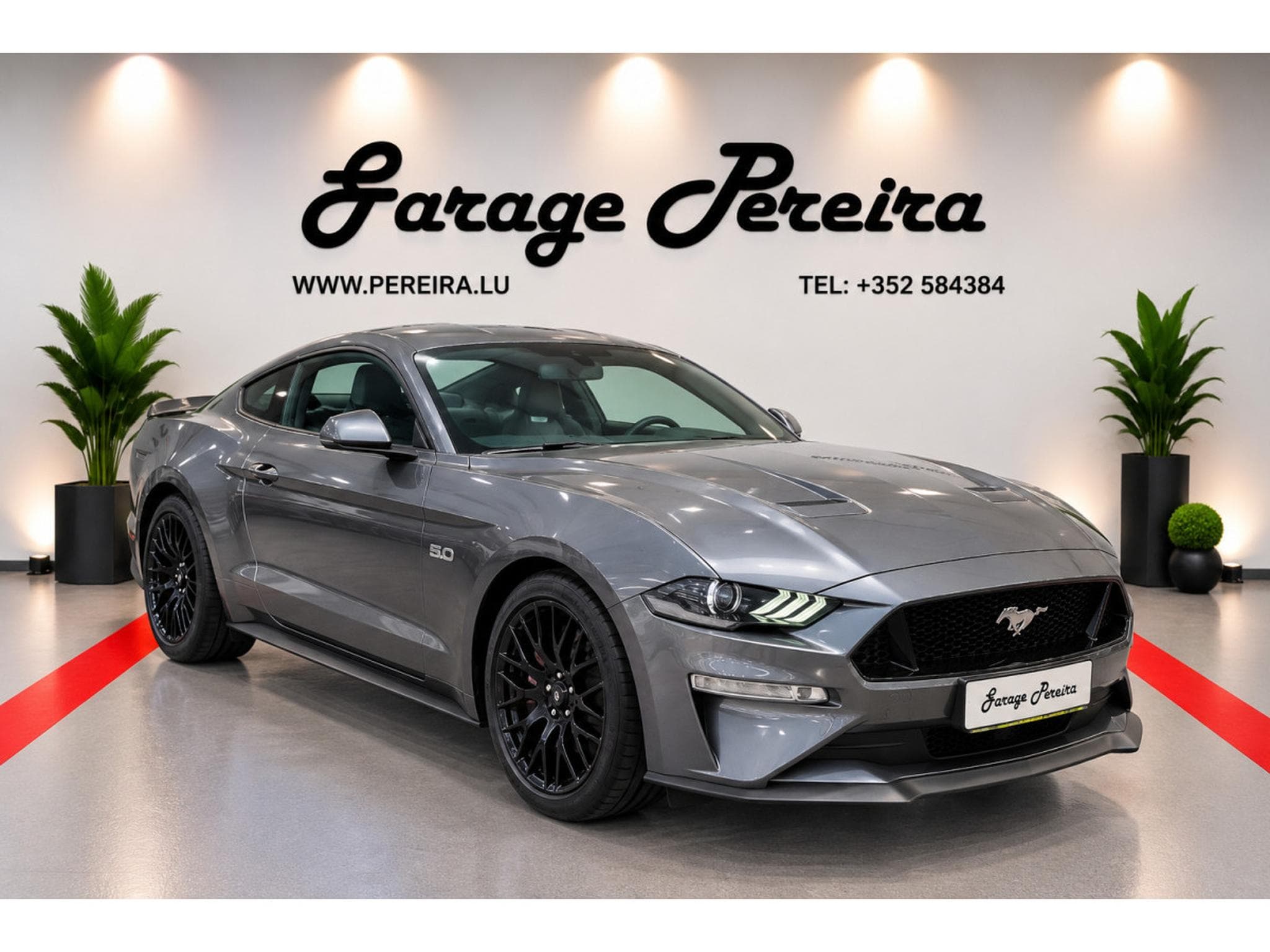 Ford Mustang 5.0 V8 GT EUROPA COC BANG OLUFSEN CUIR NAVI GARANTIE FORD 10 (2021) - Photo 1