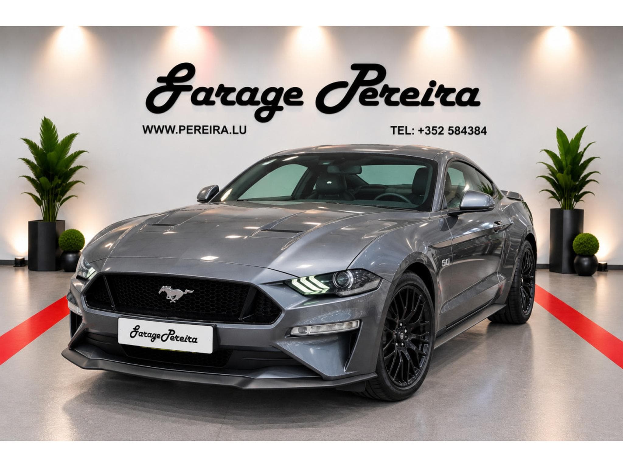 Ford Mustang 5.0 V8 GT EUROPA COC BANG OLUFSEN CUIR NAVI GARANTIE FORD 10 (2021) - Photo 2
