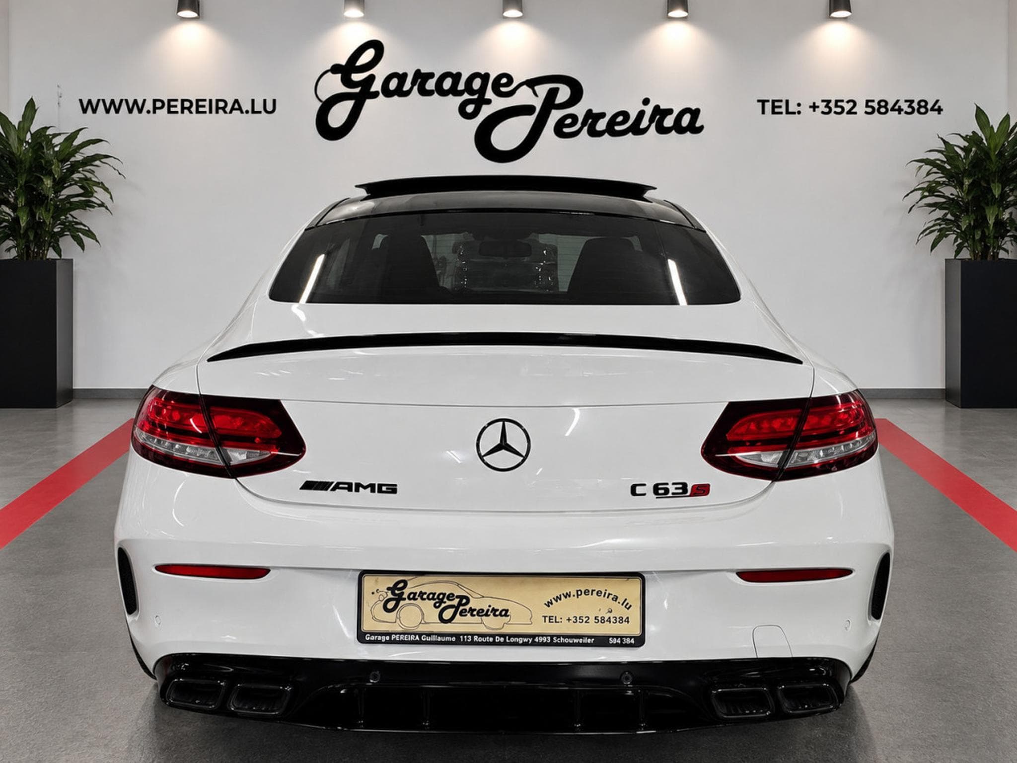 Mercedes C 63 AMG S 4.0 V8  BURMESTER PERFORMANCE Pas de Malus en France (2019) - Photo 4