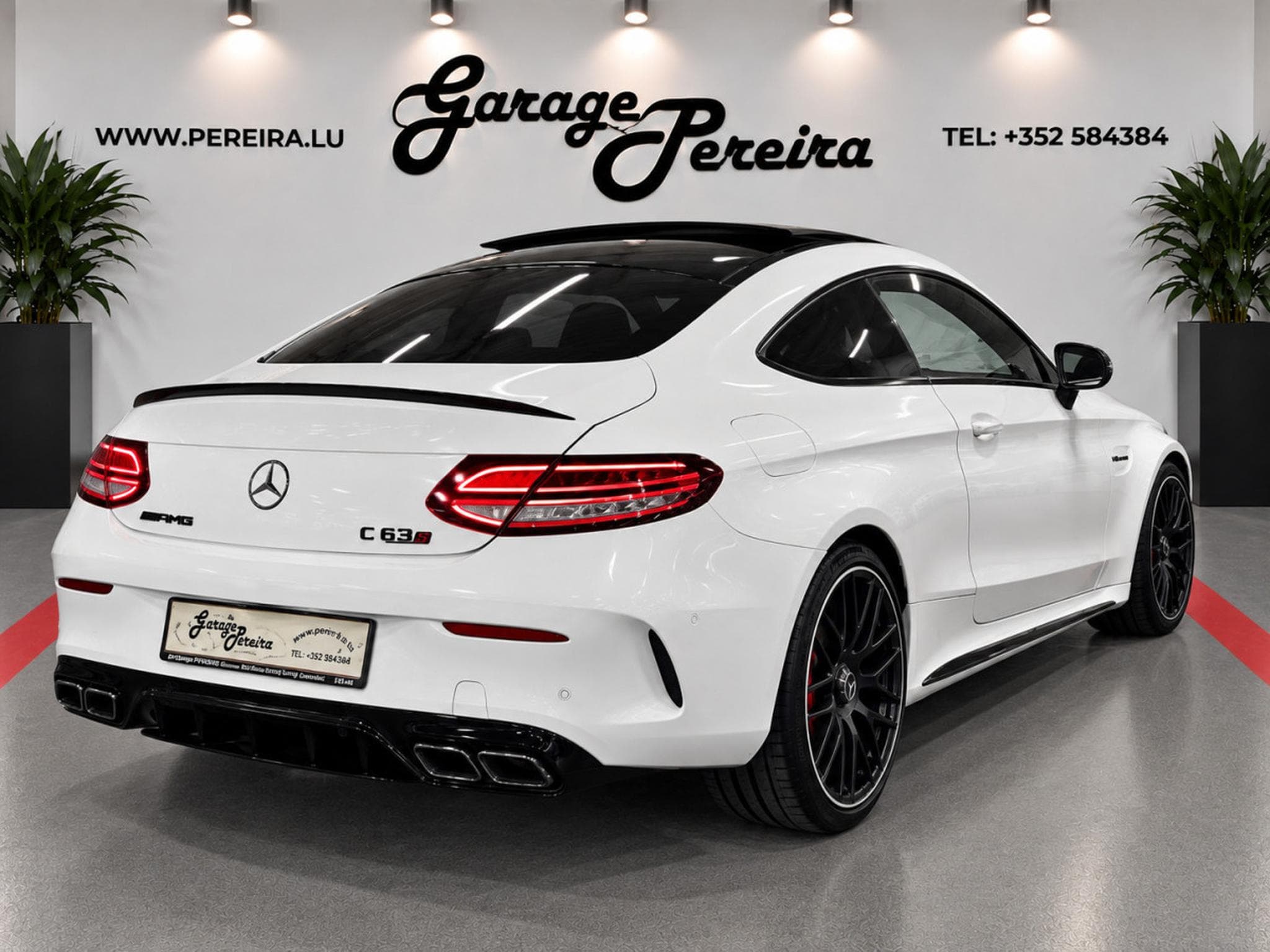 Mercedes C 63 AMG S 4.0 V8  BURMESTER PERFORMANCE Pas de Malus en France (2019) - Photo 2