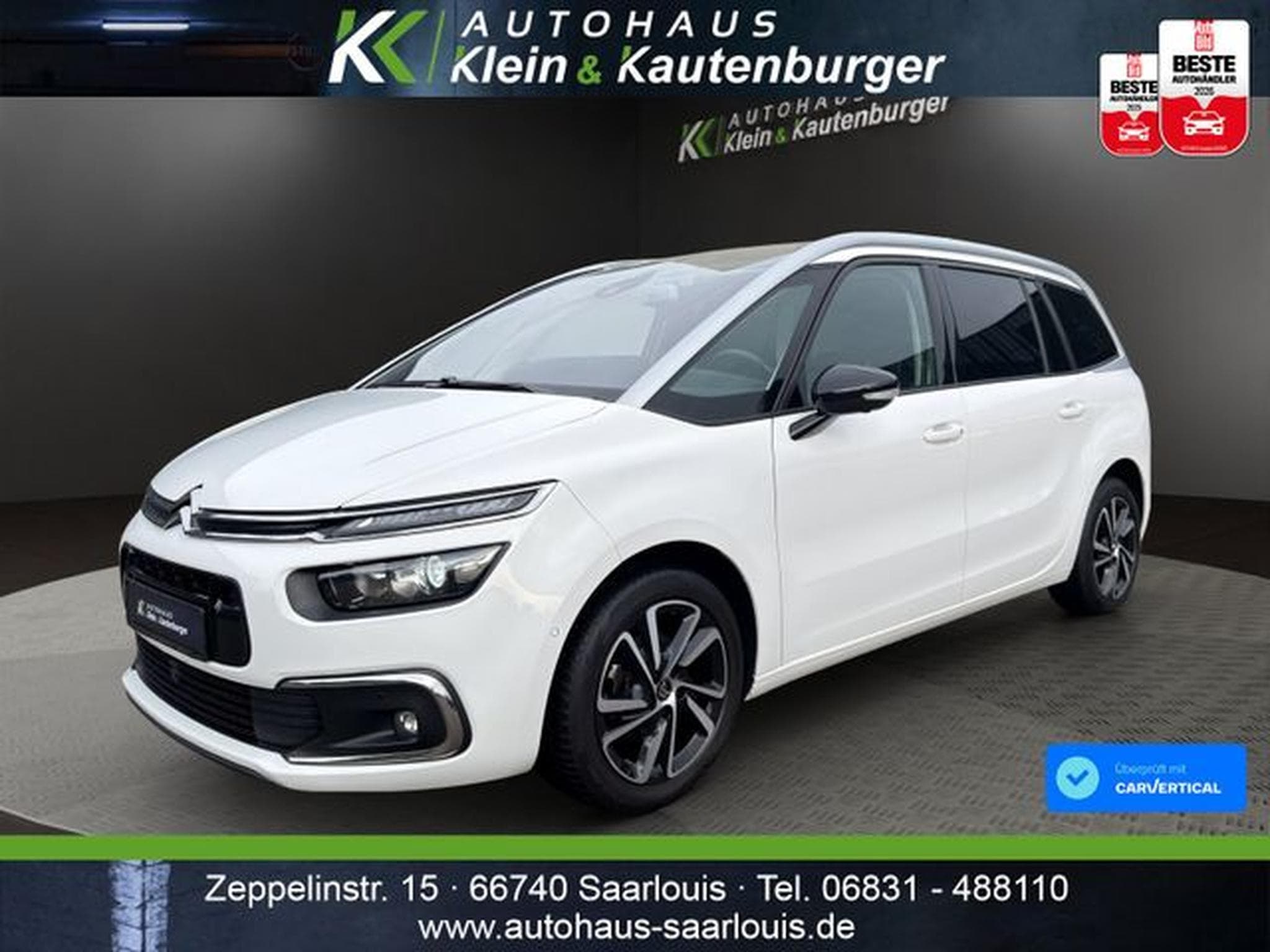 Citroën Grand C4 Picasso / S C4 Grand Spacetourer HDI 130 Shine Pack+7 SITZE (2021) - Foto 1