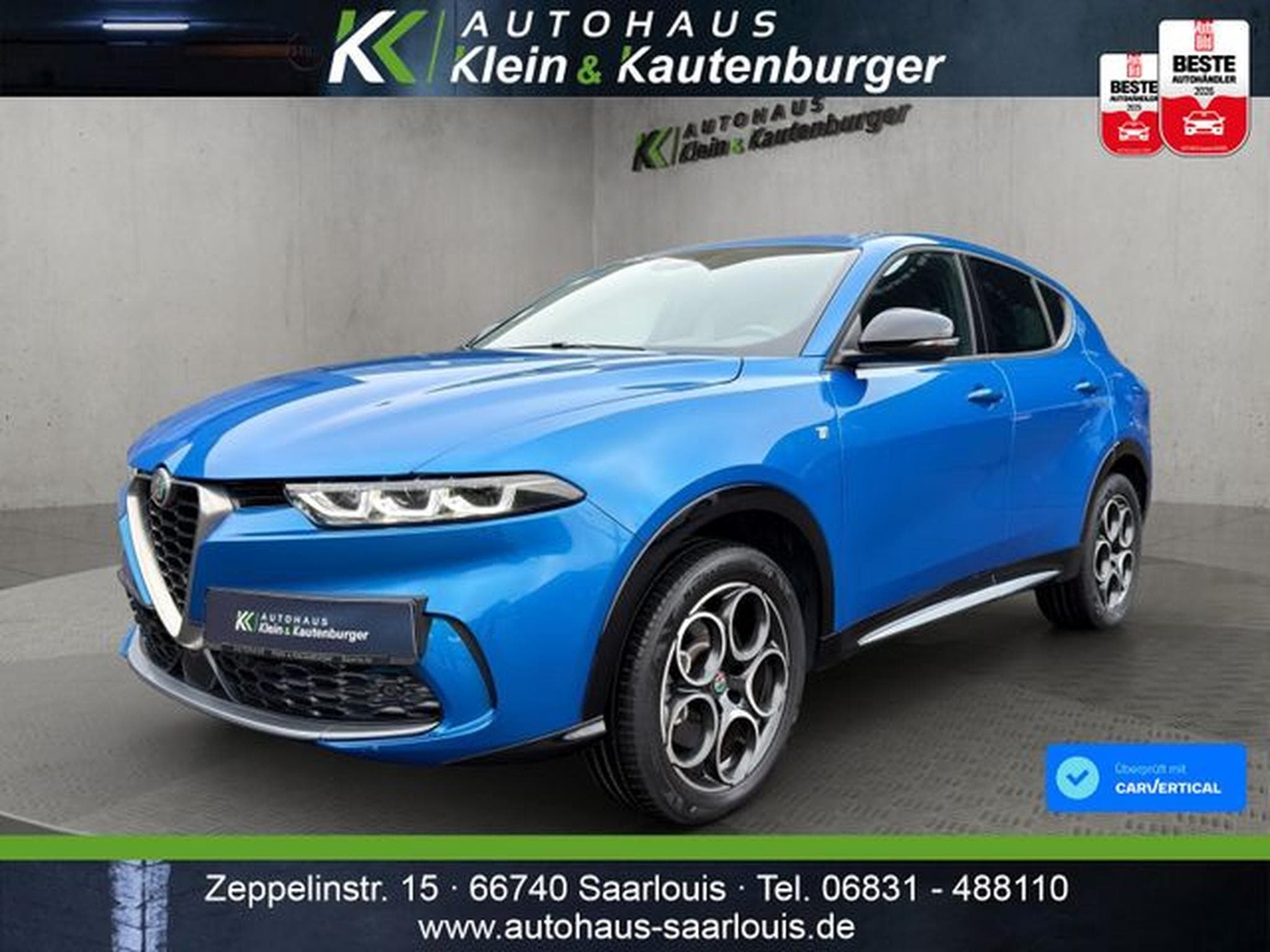 Alfa-Romeo Tonale Tonale 1.3 Plug-In-Hybrid Ti +LED+KAMERA+CARPLAY (2023) - Photo 1