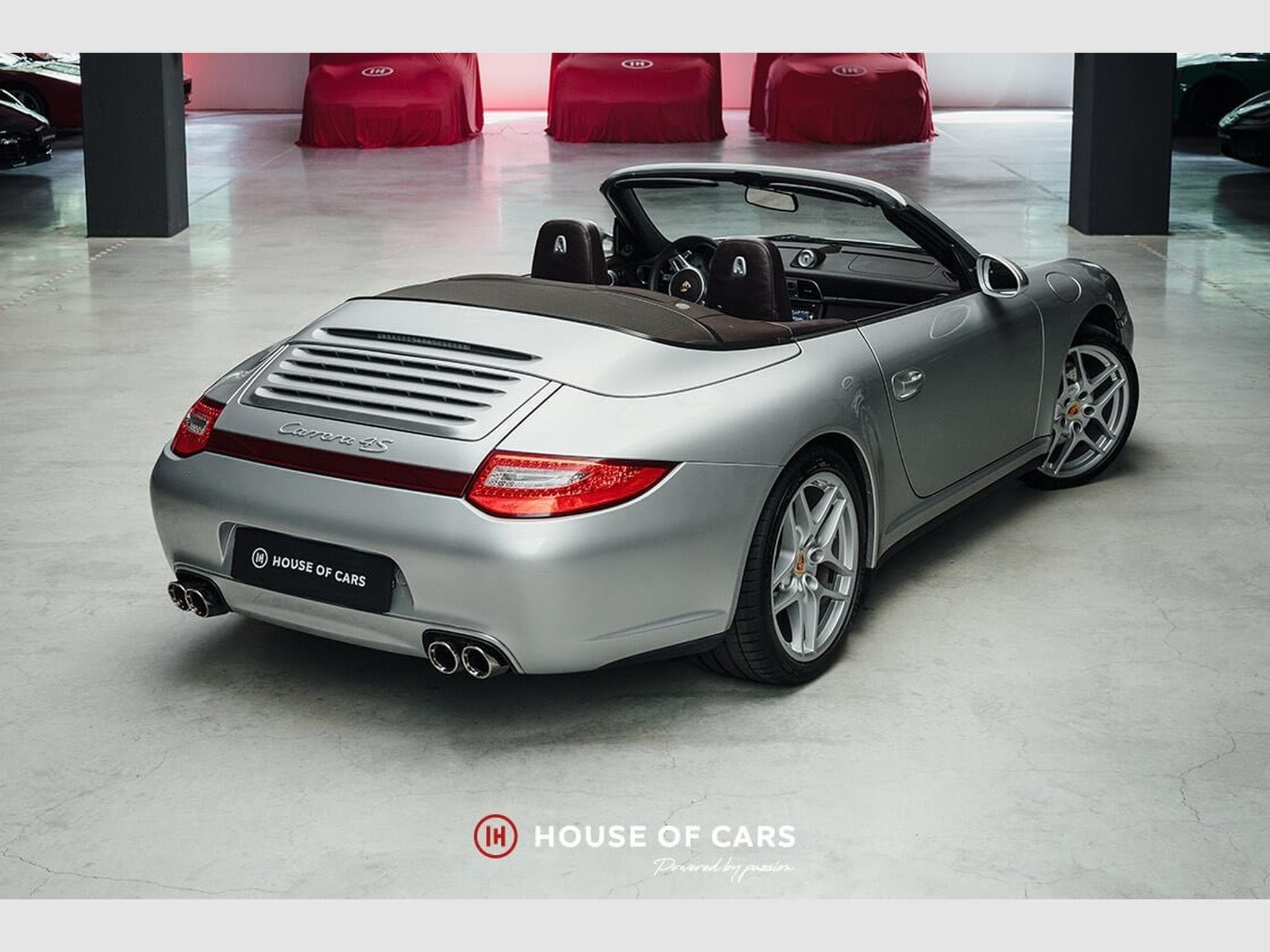 Porsche 911 PORSCHE 997.2 CARRERA 4S CABRIOLET PDK ARCTIC SILVER (2009) - Photo 7