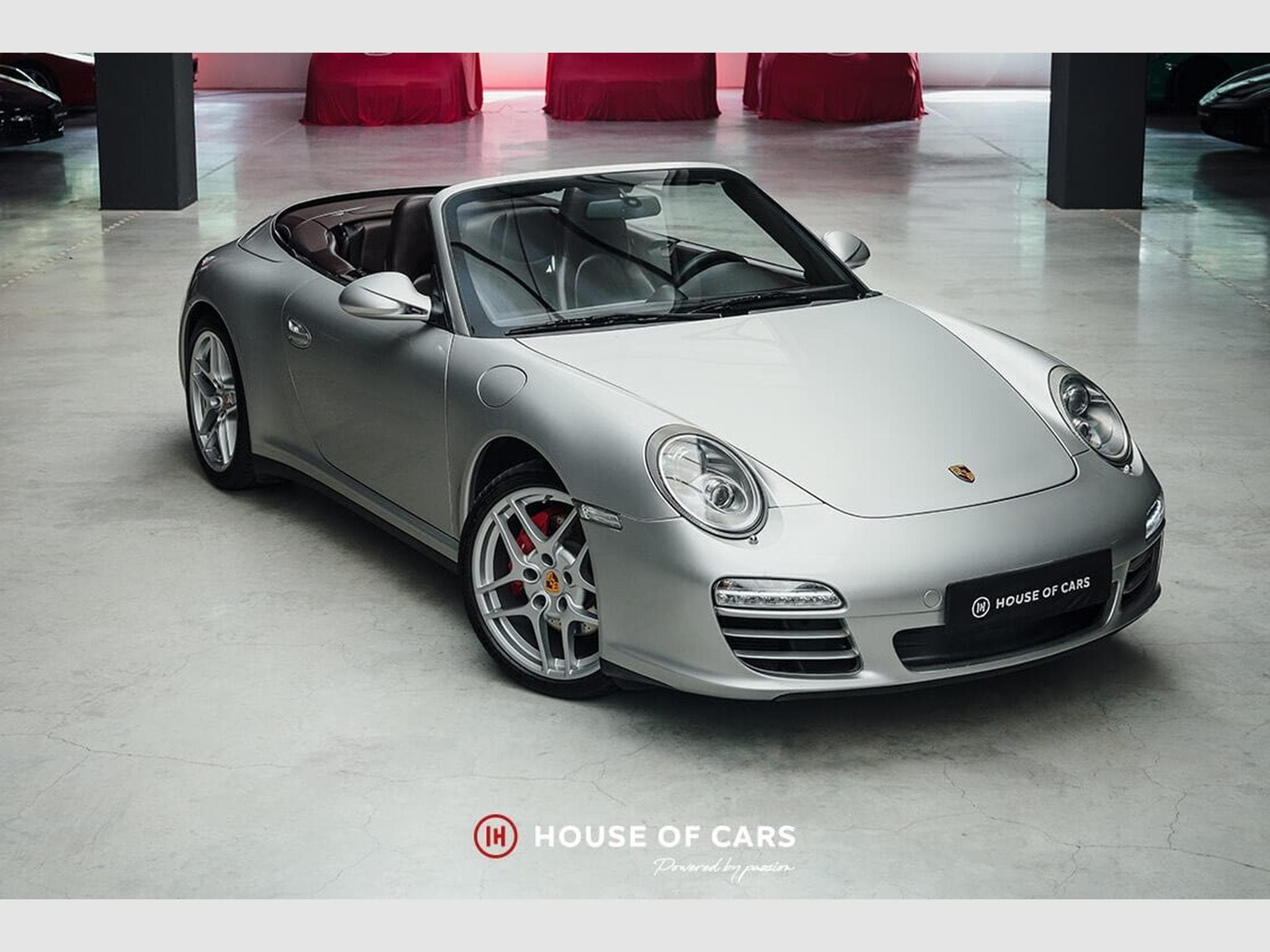 Porsche 911 PORSCHE 997.2 CARRERA 4S CABRIOLET PDK ARCTIC SILVER (2009) - Photo 4