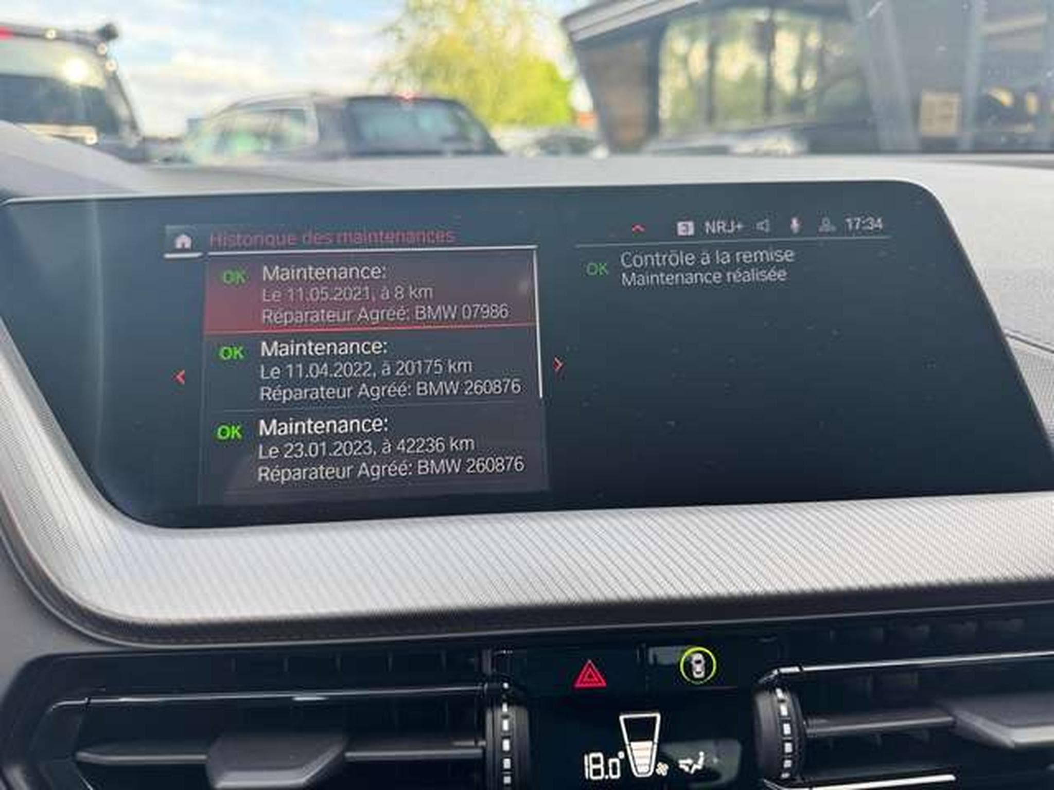 BMW 118 118i Aut. M Sport jusqu'à 36 mois de garantie (2021) - Photo 21