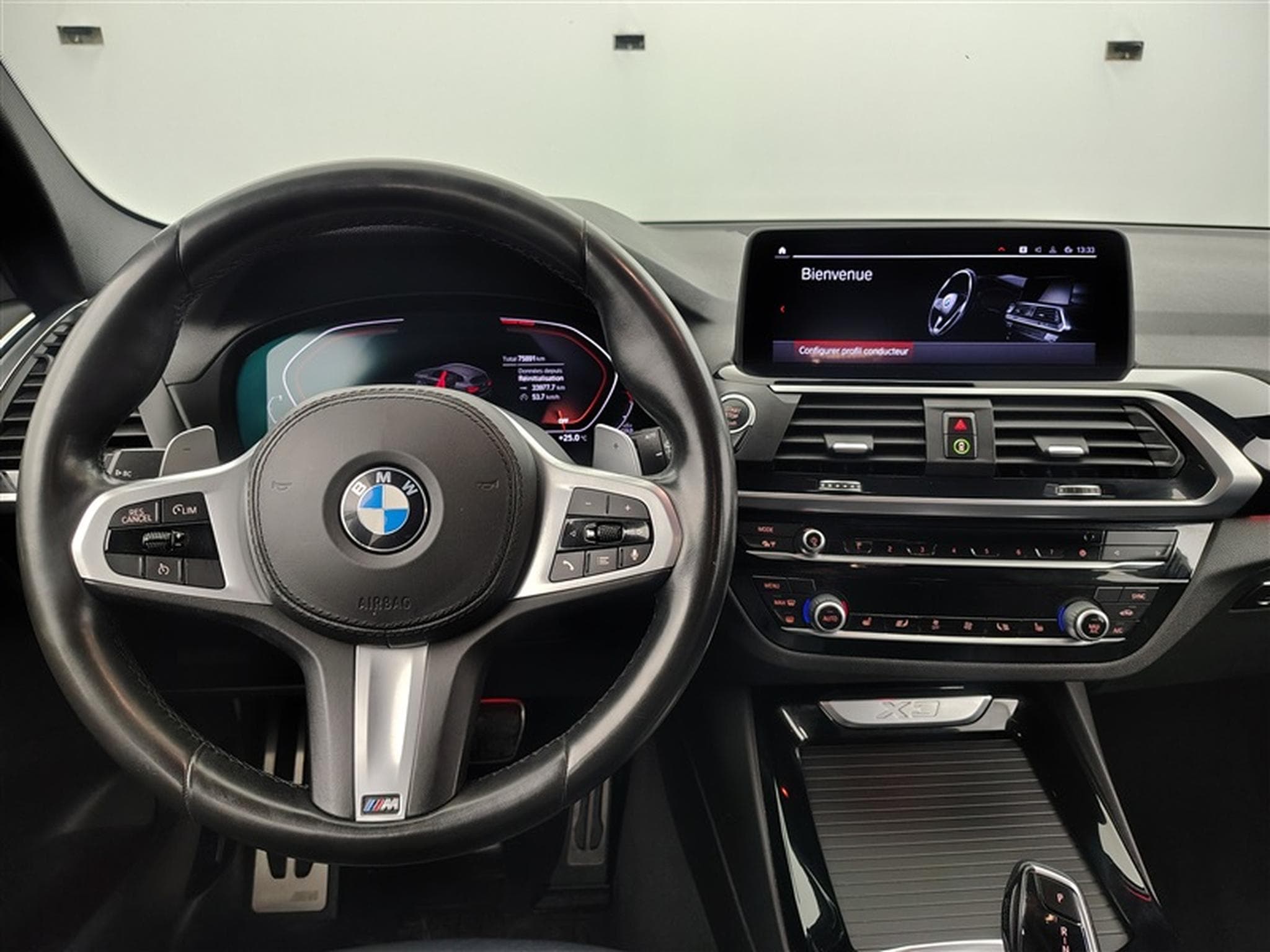 BMW X3 2.0 dA MHEV xDrive20 Pack M CUIR / NAVI / FULL LED / ALU21" (2020) - Photo 9