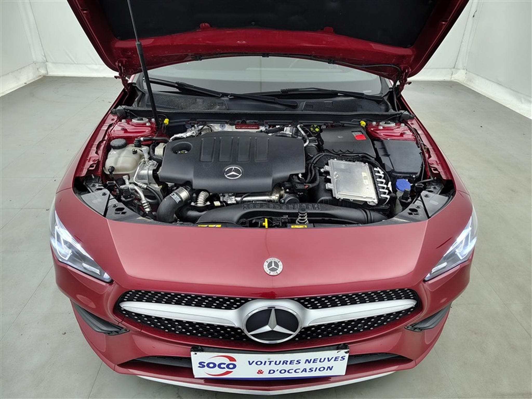 Mercedes CLA 180 180d Pack AMG *NAVI/FULL LED/CUIR PARTIEL/CAMERA/PDC/JA18* (2021) - Photo 19