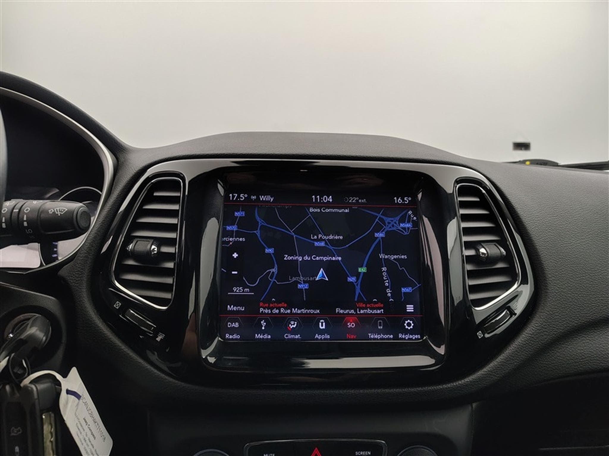Jeep Compass 1.4 Turbo 140cv Longitude NAVI / CUIR PARTIEL / CAMERA (2019) - Photo 11