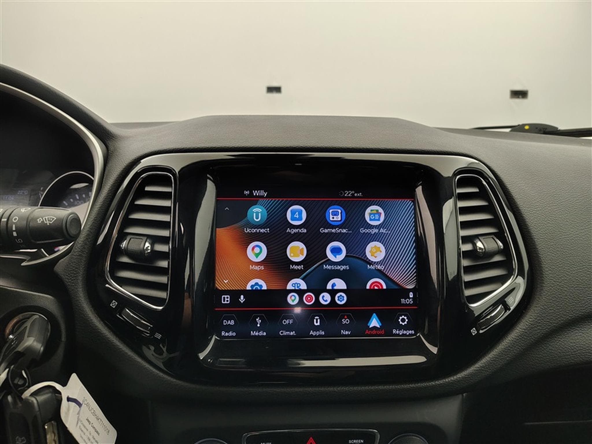 Jeep Compass 1.4 Turbo 140cv Longitude NAVI / CUIR PARTIEL / CAMERA (2019) - Photo 20
