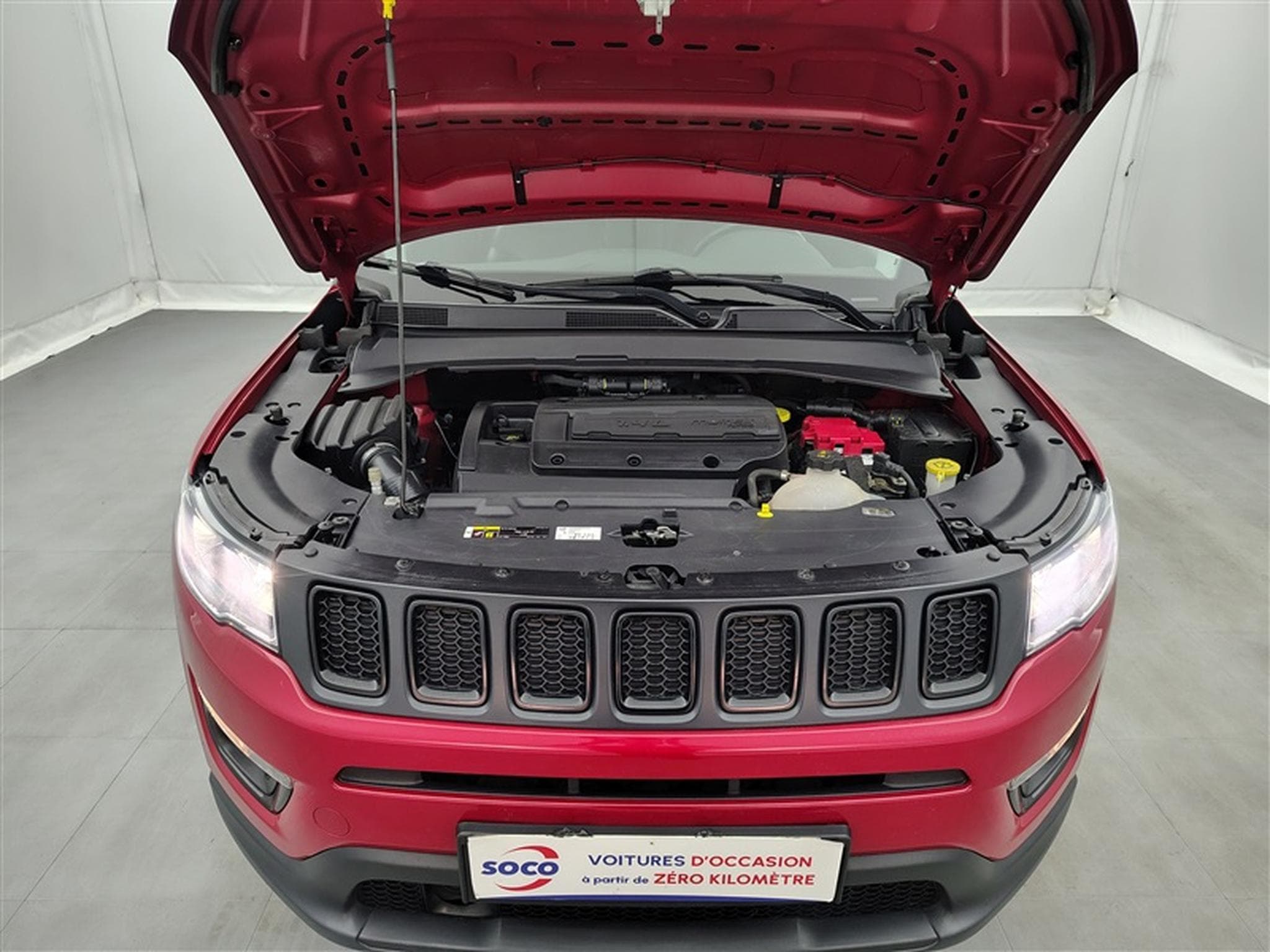 Jeep Compass 1.4 Turbo 140cv Longitude NAVI / CUIR PARTIEL / CAMERA (2019) - Photo 19