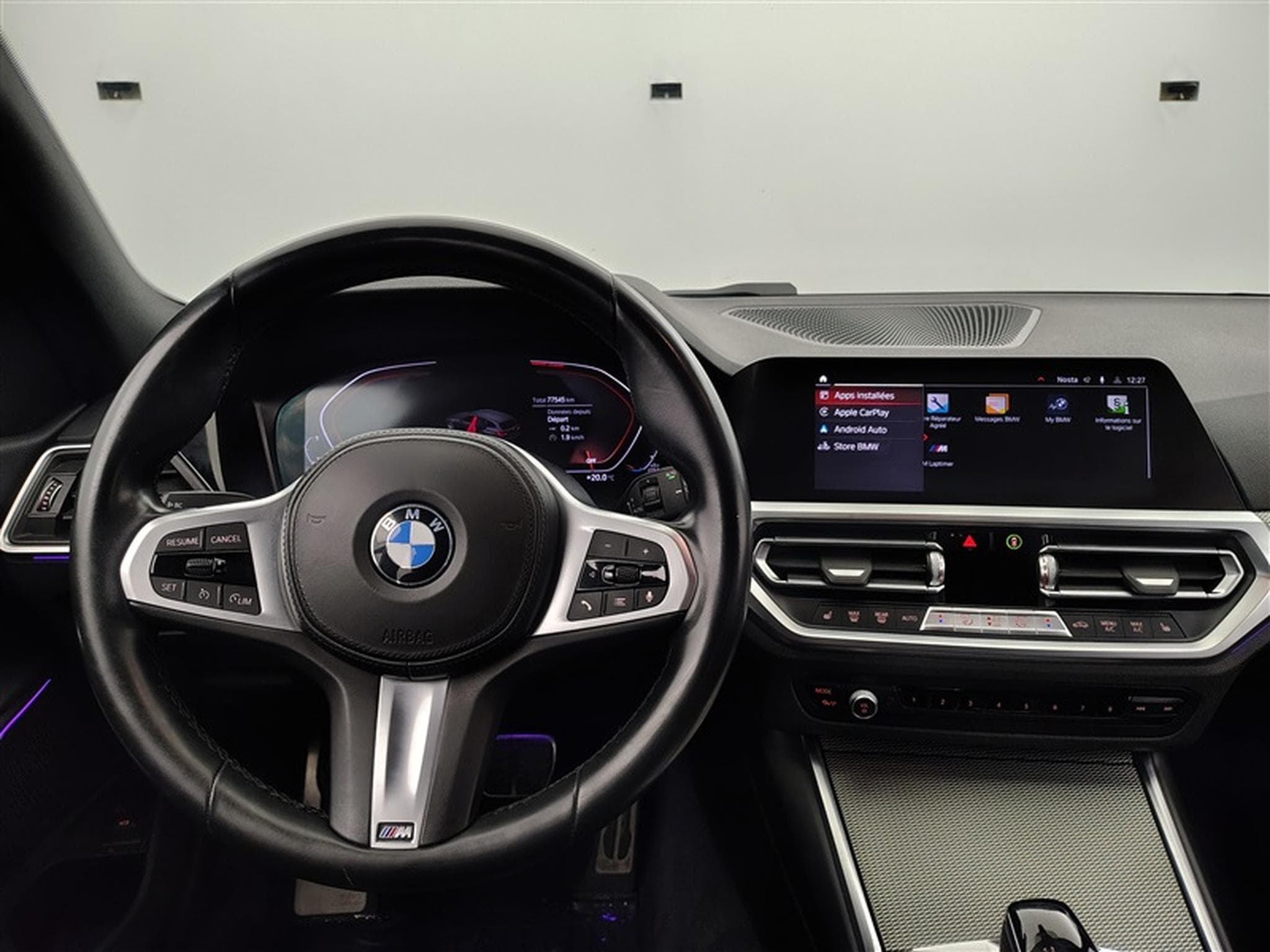 BMW 318 Touring 318 dA Pack M S-CUIR / NAVI / CARPLAY / CAMERA (2021) - Photo 9