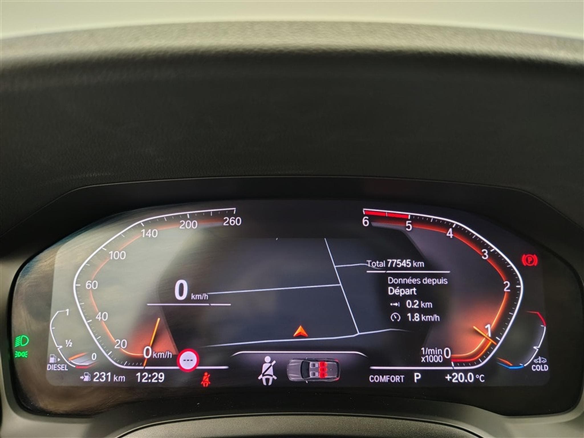 BMW 318 Touring 318 dA Pack M S-CUIR / NAVI / CARPLAY / CAMERA (2021) - Photo 10