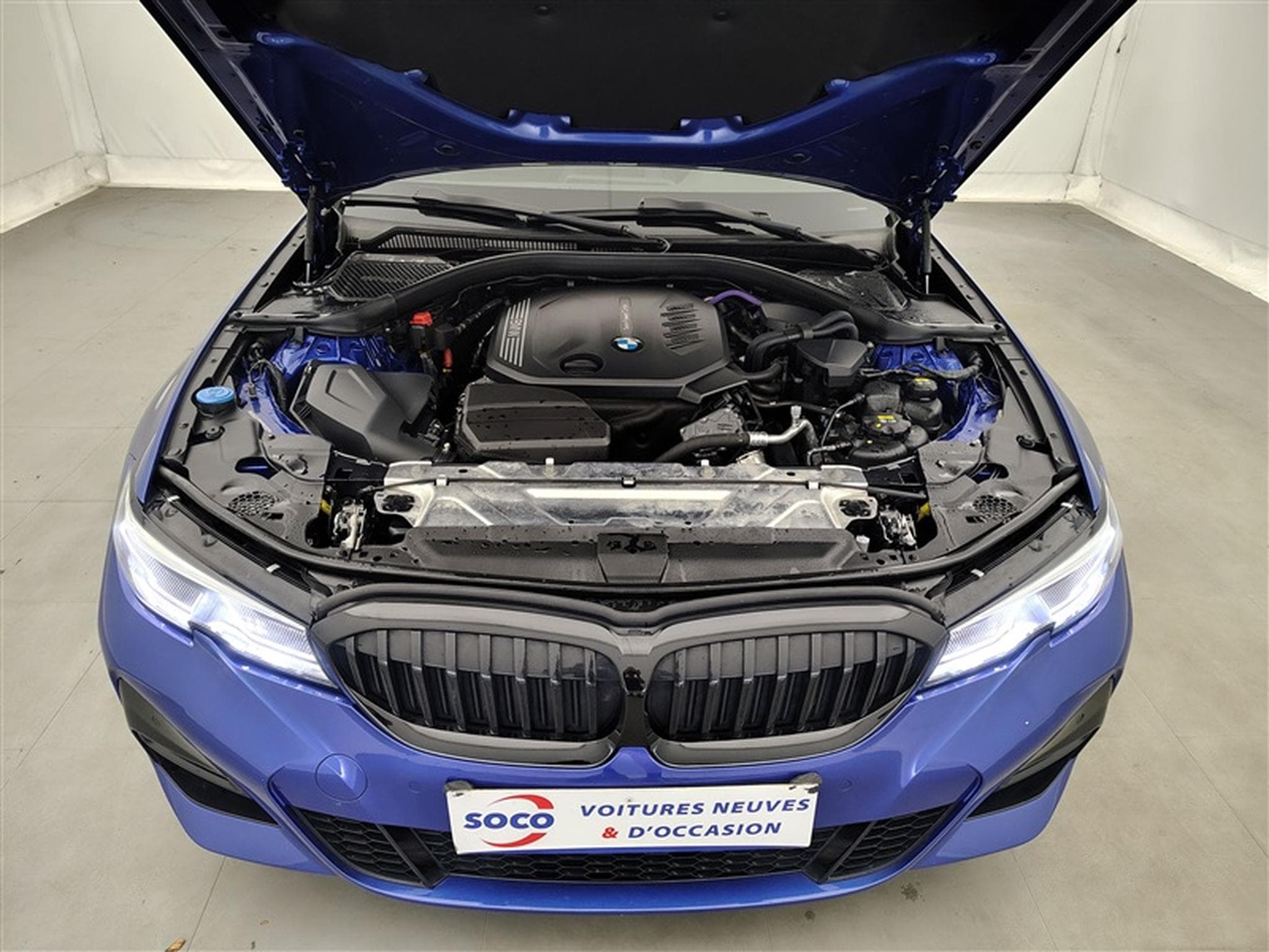 BMW 318 318 dA Touring Pack M Cuir / Navi / Led / Pano (2021) - Photo 23