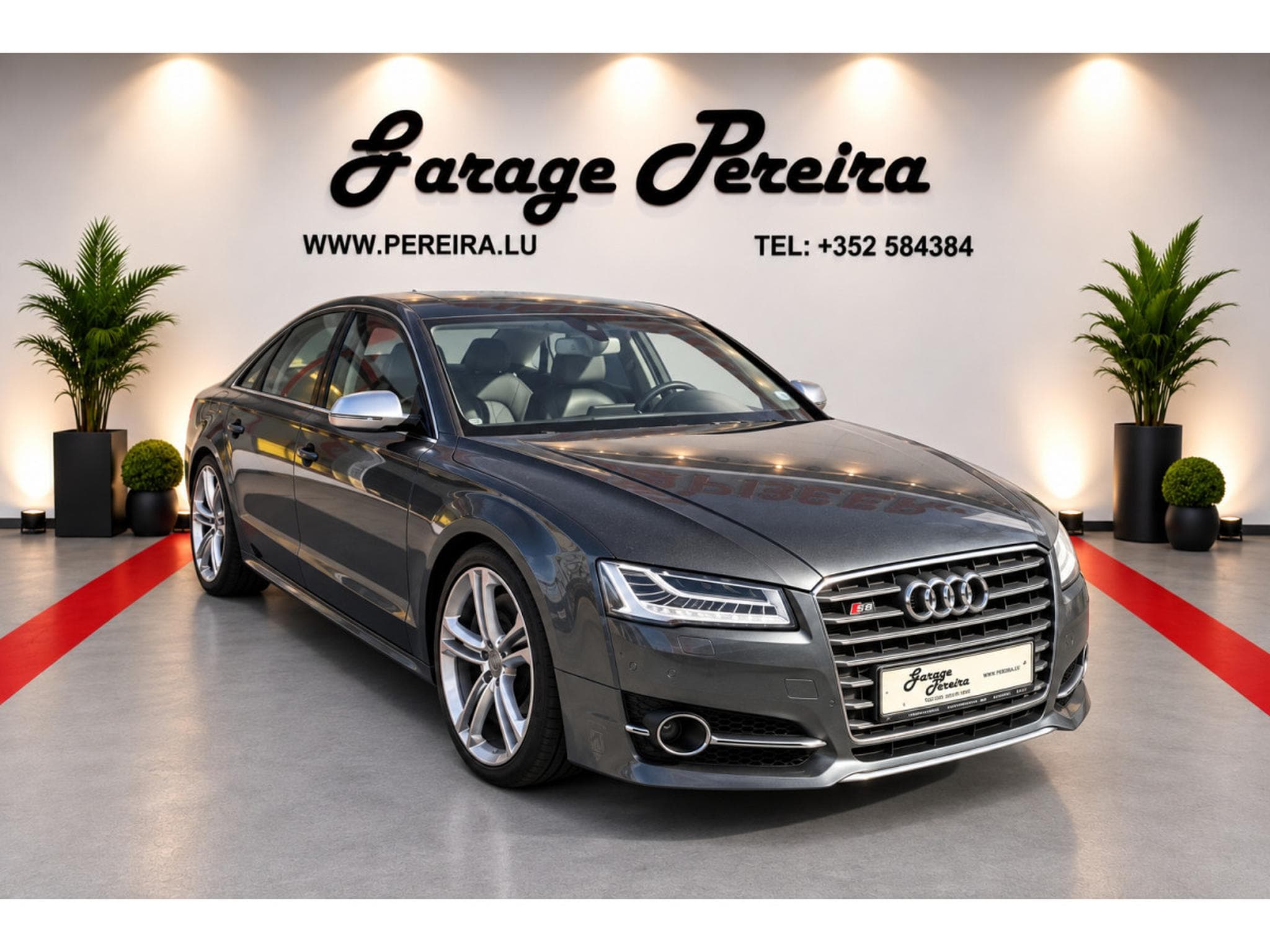 Audi S8 4.0 TFSI QUATTRO NIGHT VISION BOSE CUIR NAVI 1 HAND (2014) - Photo 1