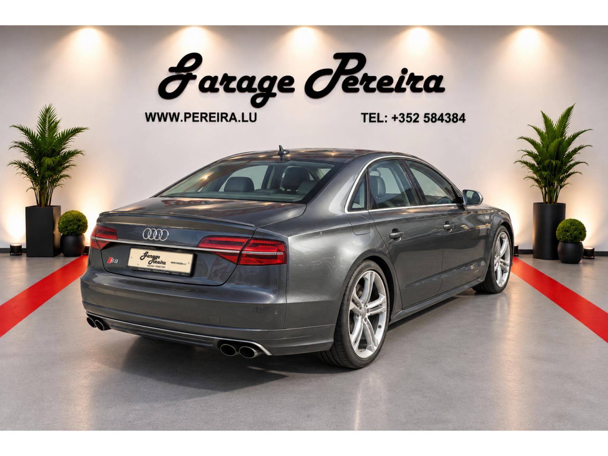 Audi S8 4.0 TFSI QUATTRO NIGHT VISION BOSE CUIR NAVI 1 HAND (2014) - Photo 3