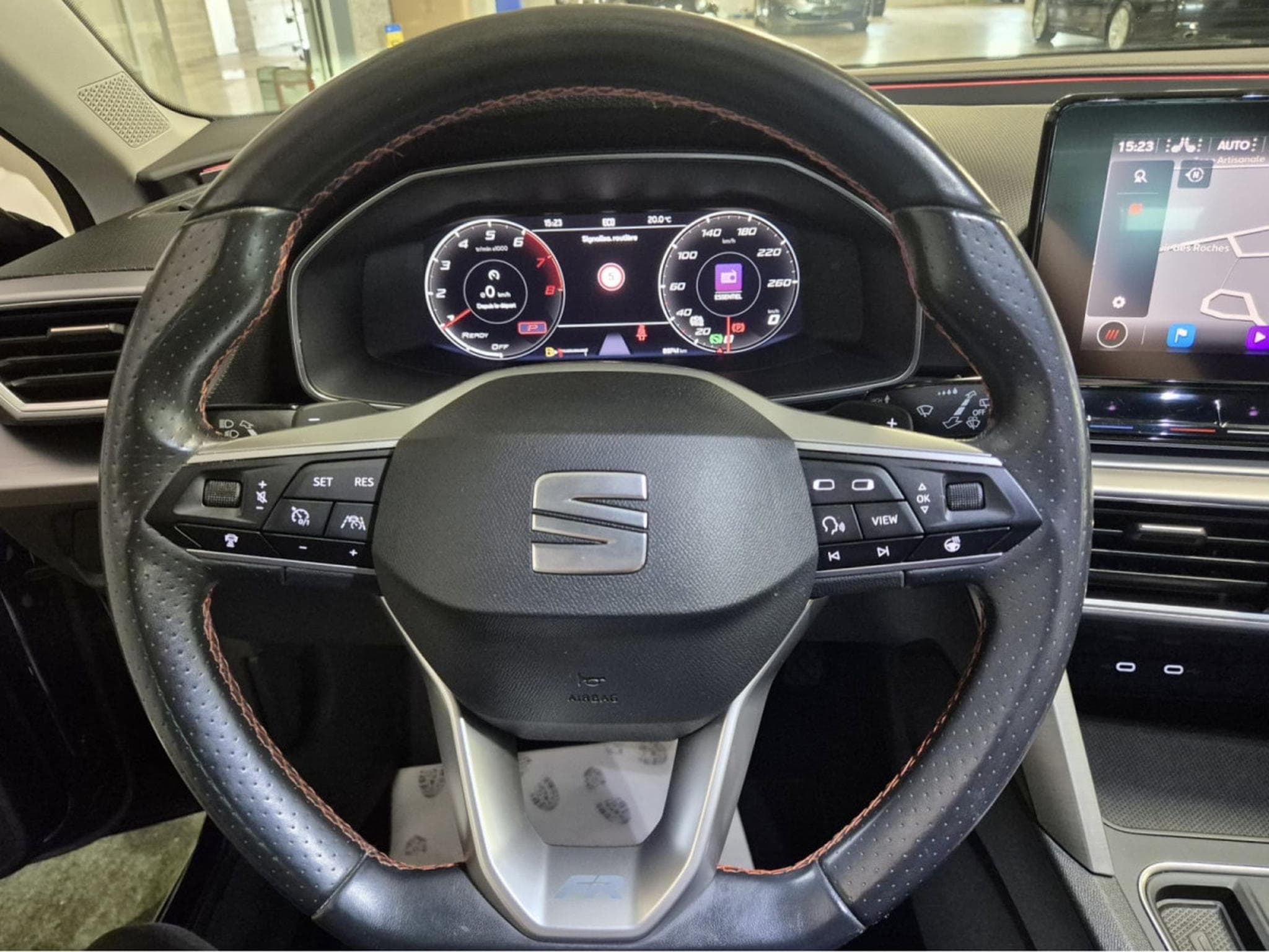 Seat Leon 1.5 eTSI 150 FR DSG CUIR NAVI (2021) - Photo 7