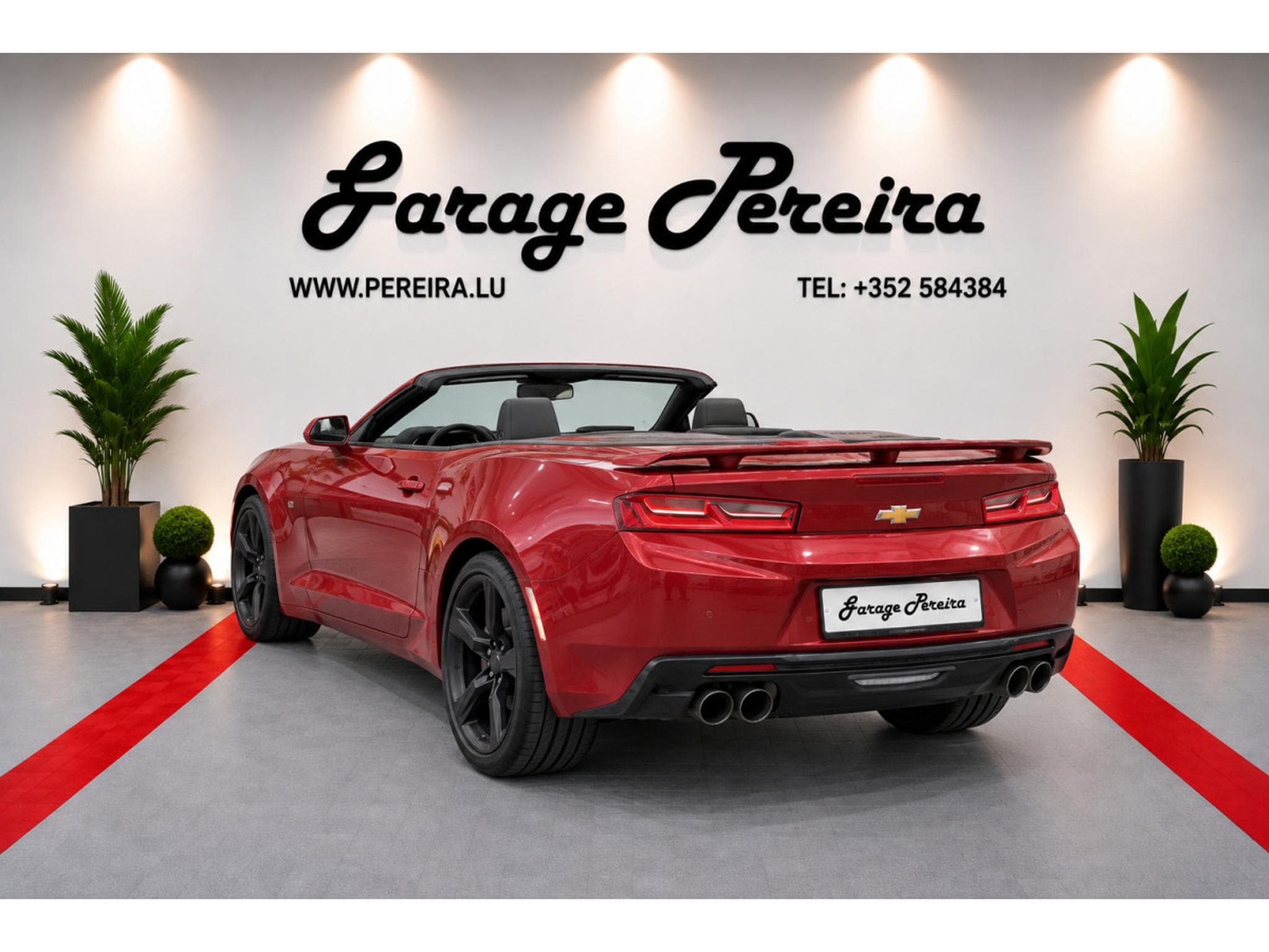 Chevrolet Camaro CABRIO 6.2 V8 SS BOSE HEAD UP CUIR NAVI COC EUROPA (2018) - Photo 2