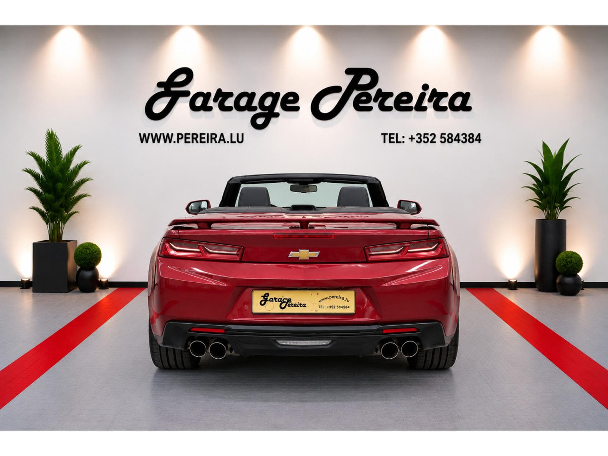 Chevrolet Camaro CABRIO 6.2 V8 SS BOSE HEAD UP CUIR NAVI COC EUROPA (2018) - Photo 4