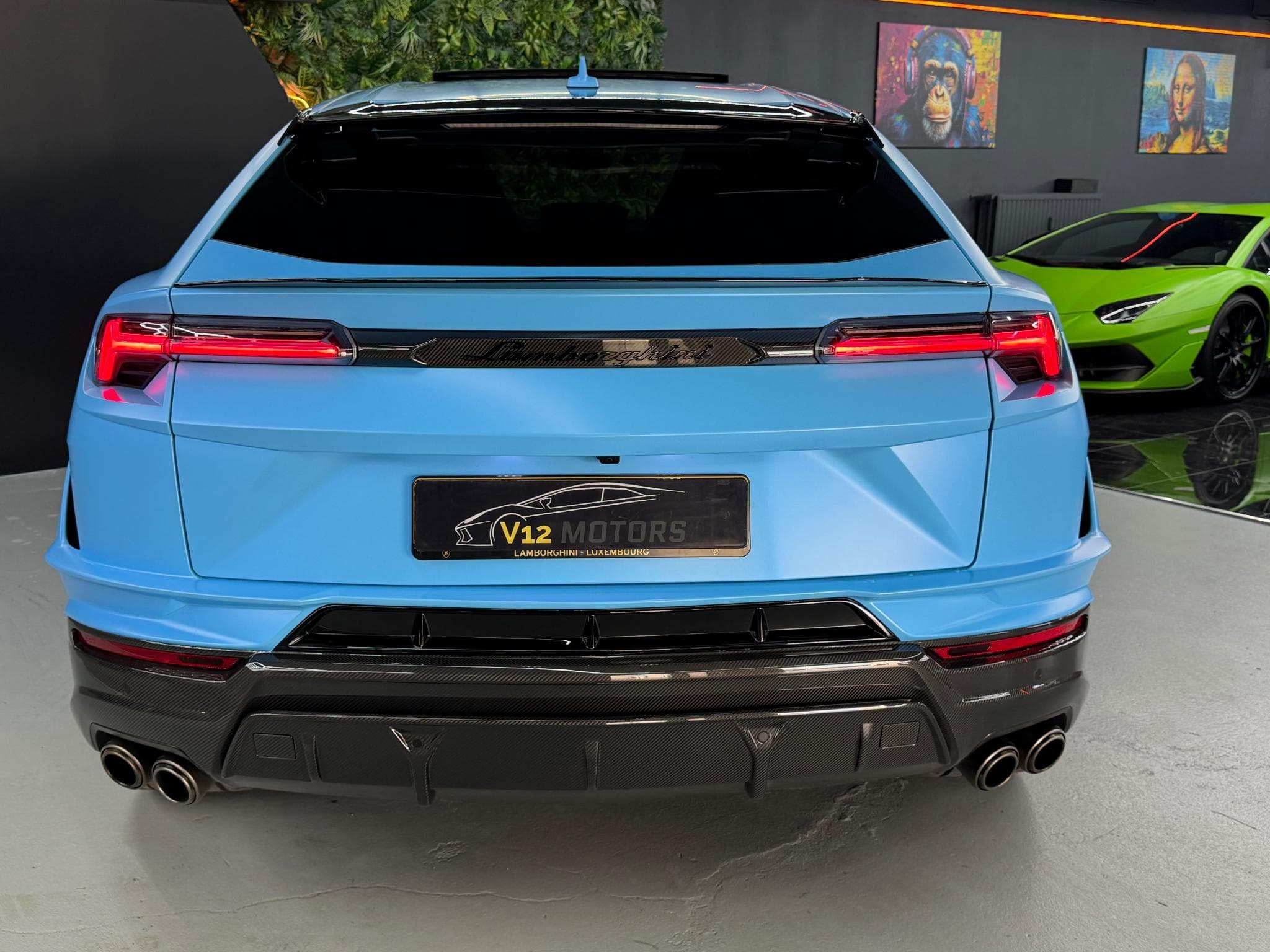 Lamborghini Urus Performante Bleu Cepheus Matt Full PPF Garantie 2029 (2024) - Photo 5