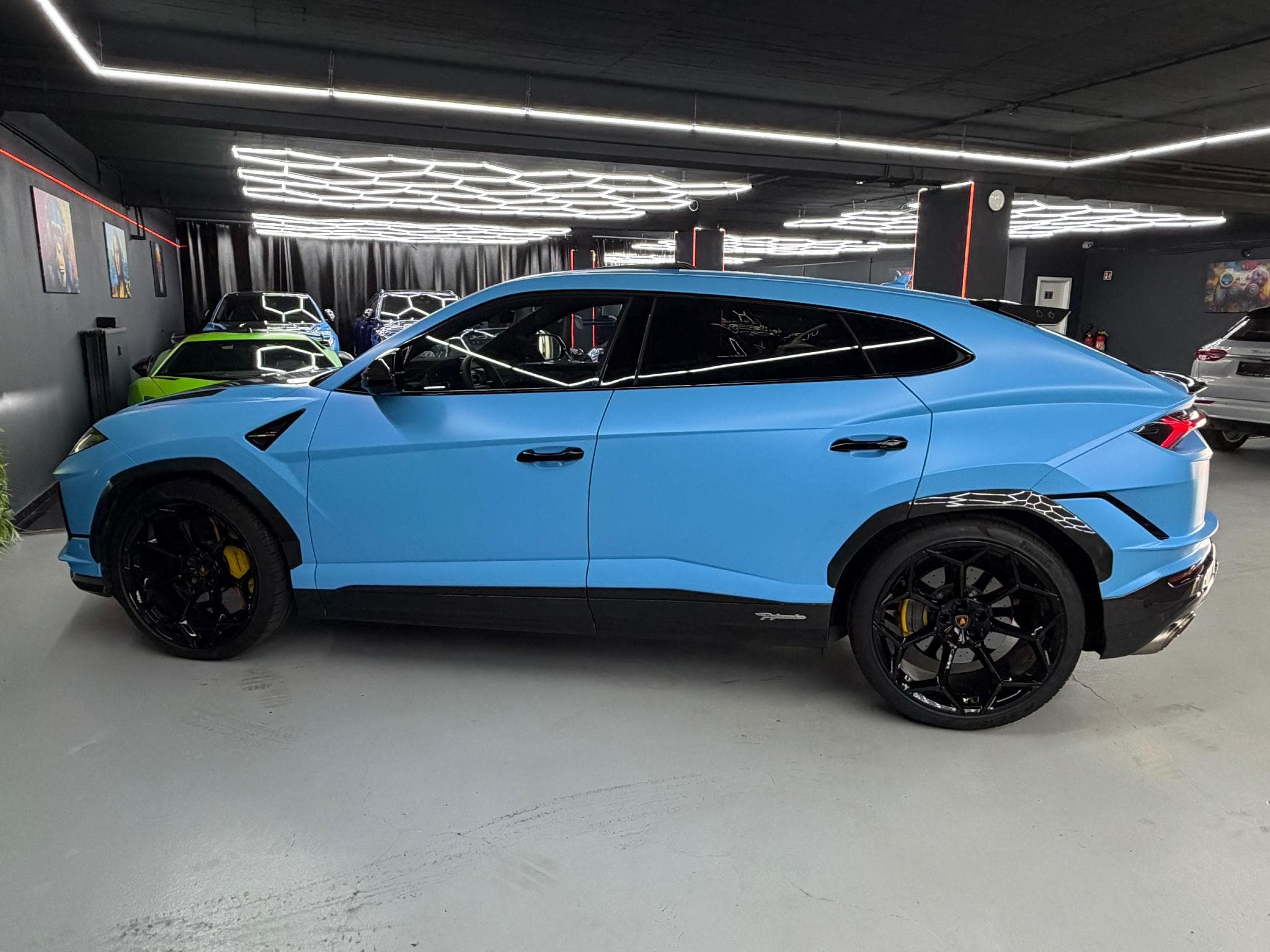 Lamborghini Urus Performante Bleu Cepheus Matt Full PPF Garantie 2029 (2024) - Photo 4