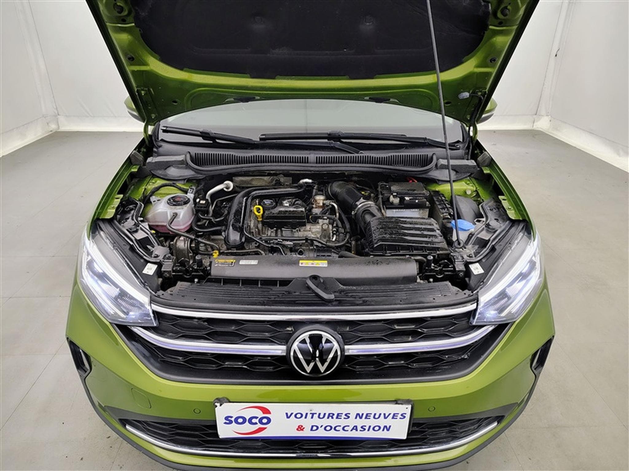 VW Taigo 1.0 TSI 110cv DSG Style CARPLAY / FULL LED / CUIR PARTIEL (2022) - Photo 18