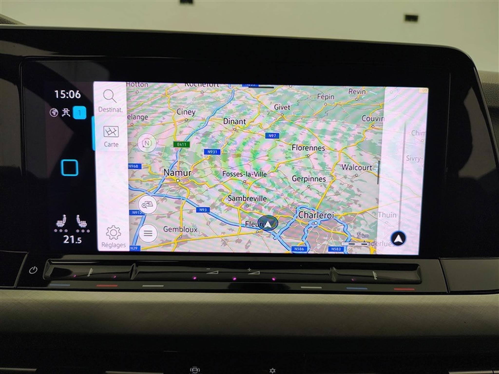 VW Golf 2.0 TDi Life Cuir / Navi Cockpit / Led / PDC av+ar (2024) - Foto 11