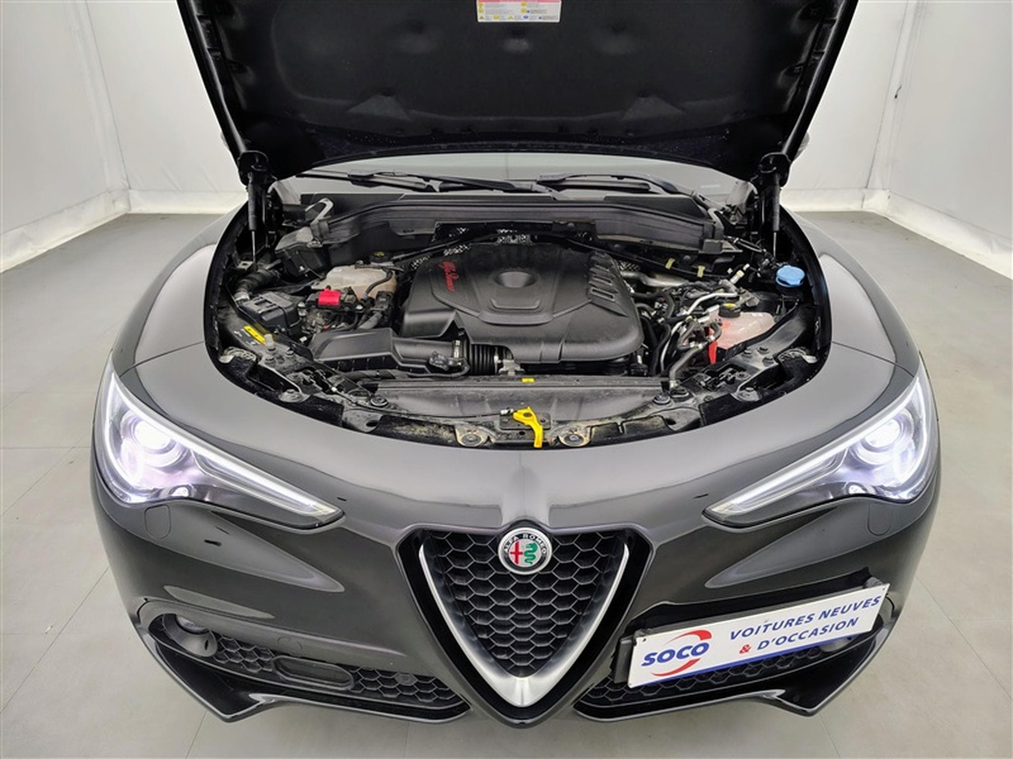 Alfa-Romeo Stelvio 2.2 MJD AT8 Q4 Super NAVI / FULL LED / CAMERA / JA 17" (2023) - Photo 20