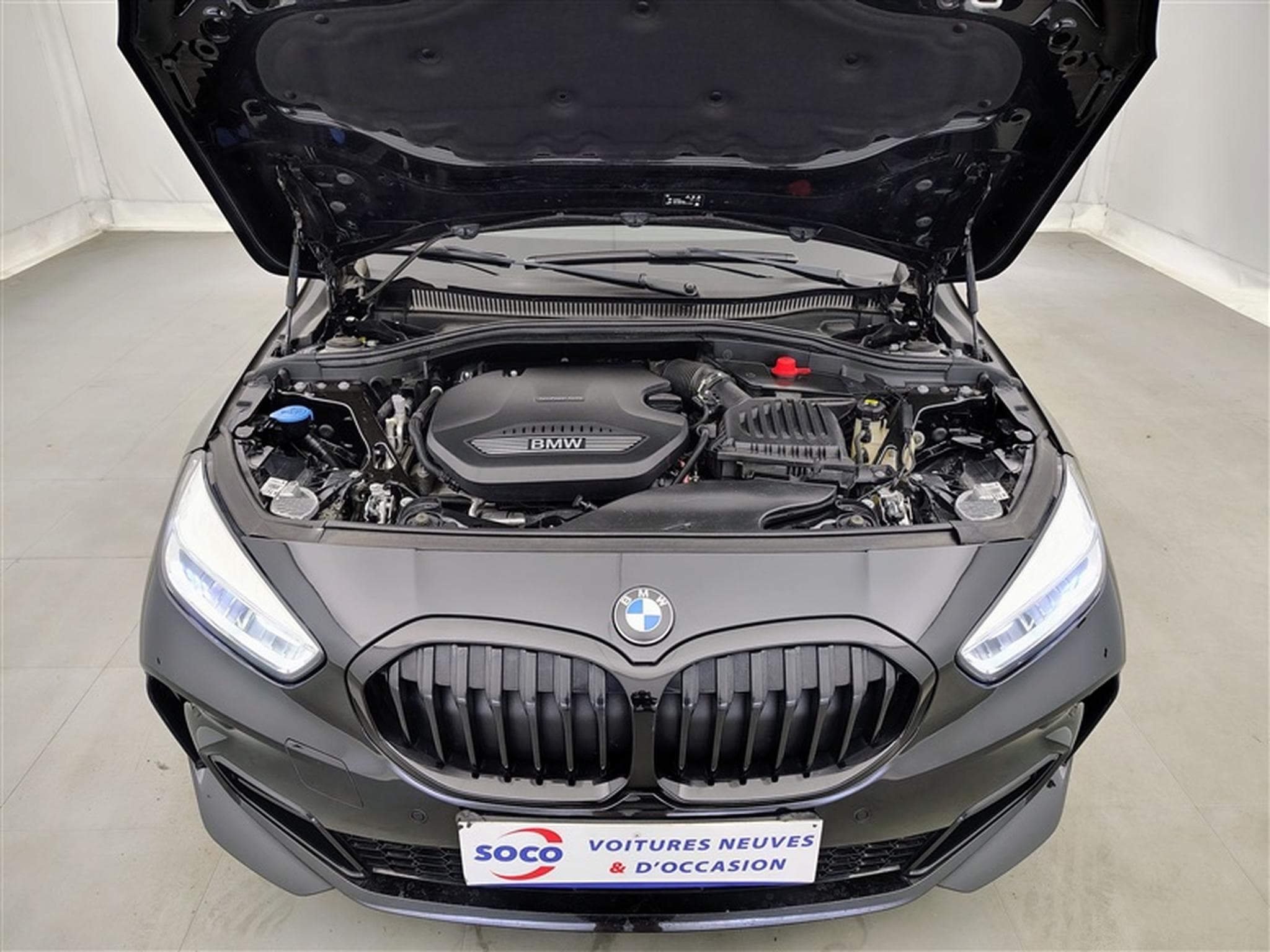 BMW 116 d PACK M  NAVI / FULL LED / S-CUIR / SHADOW LINE (2022) - Photo 19