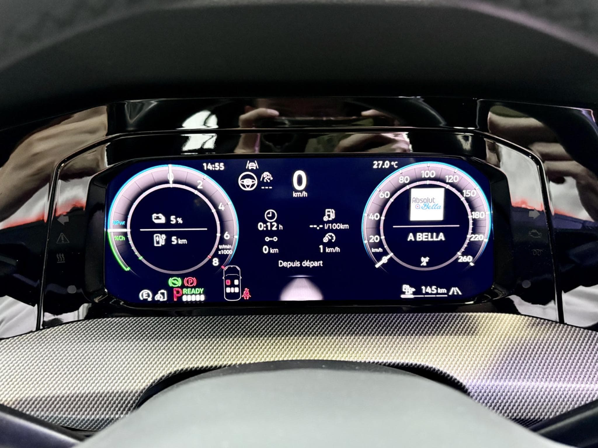 VW Golf GTE PHASE 2  1.5 eHybrid 272 CV DSG 6 * MATRIX * BLACK PACK (2025) - Photo 12