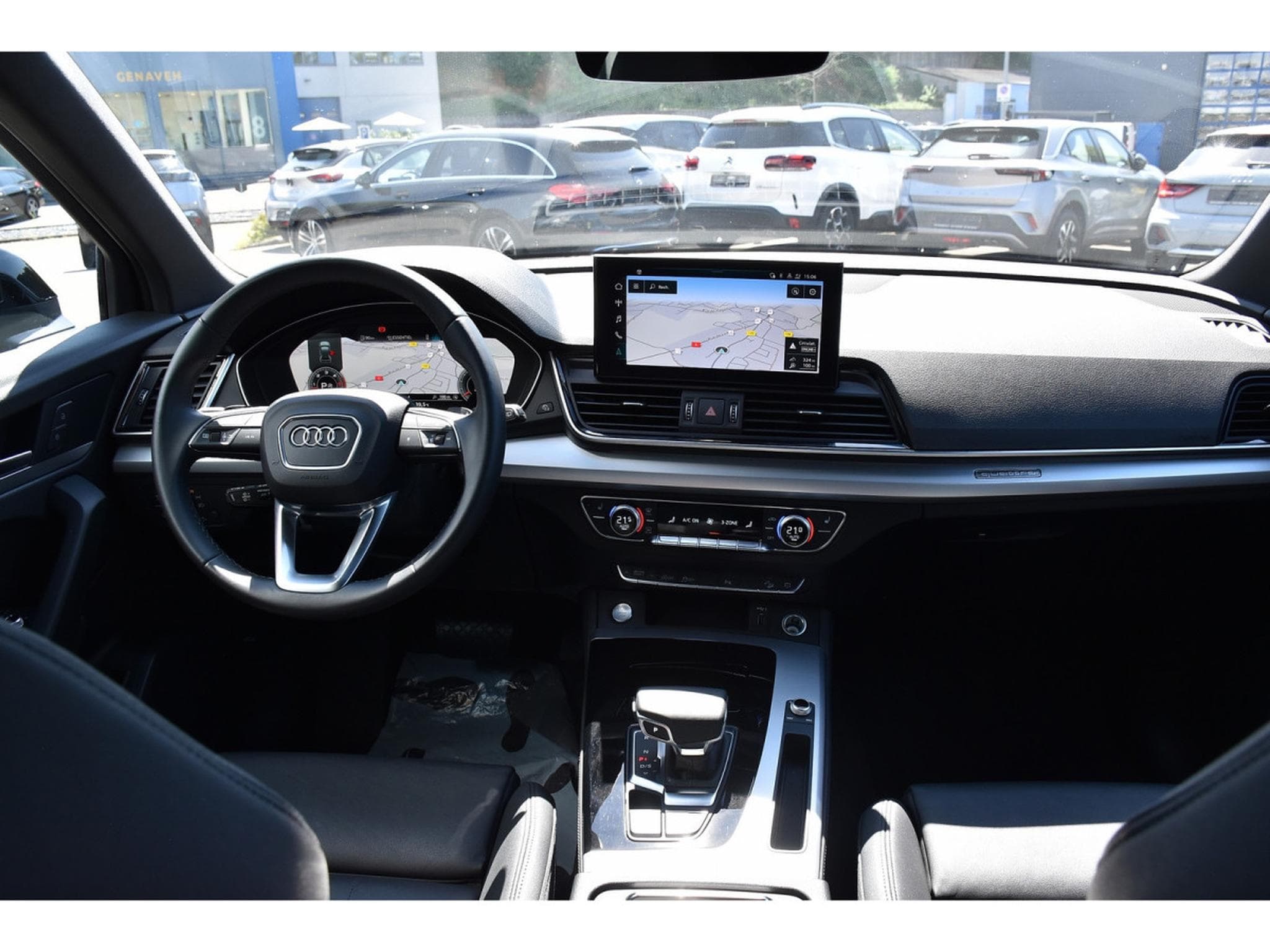 Audi Q5 50 TDI Quattro S-Line Tiptronic CUIR ACC ATT RMQ MATRIX 1° M (2023) - Foto 10